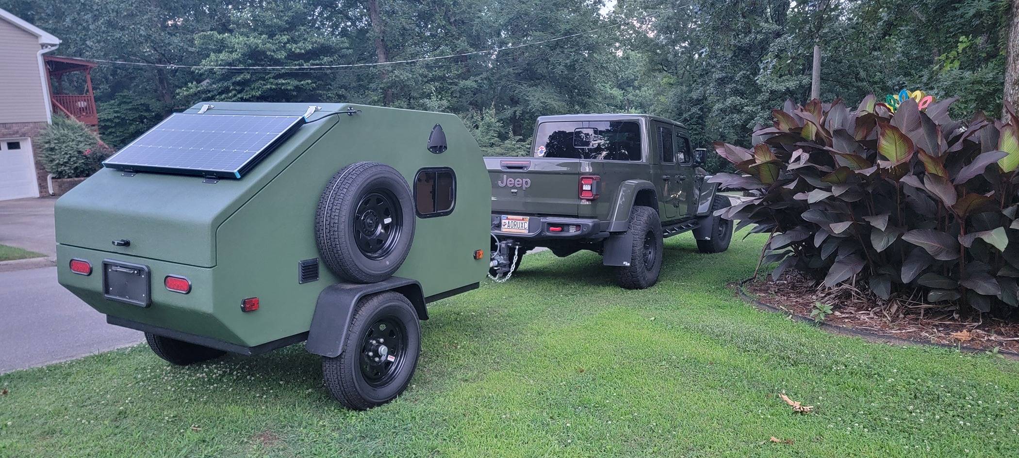 Jeep Gladiator What's your take:  TearDrop / SquareDrop / Micro-Camper/Trailer 20240602_195634