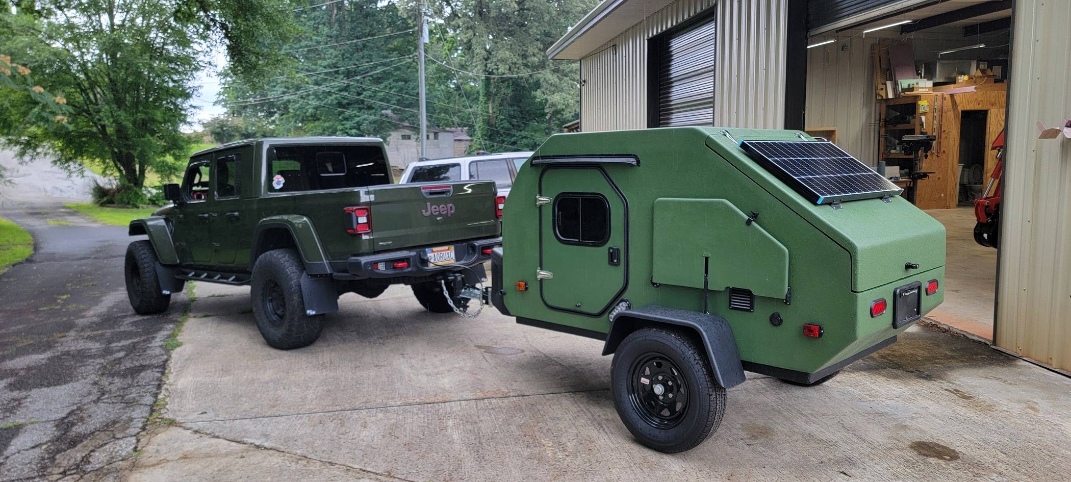 Jeep Gladiator What's your take:  TearDrop / SquareDrop / Micro-Camper/Trailer 20240602_125159