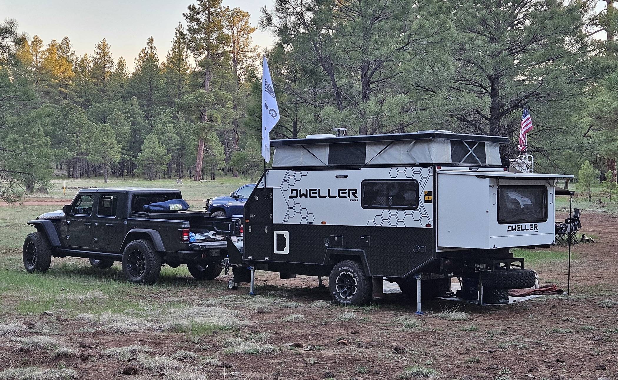 Jeep Gladiator Camping with your Gladiator DwellerHJ