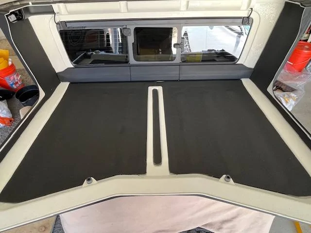 Jeep Gladiator Installing Kilmat and Design Engineering Headliner IMG_2592