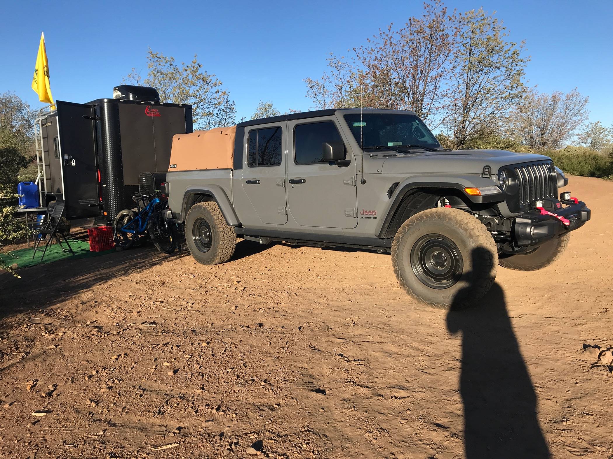 Jeep Gladiator What's your take:  TearDrop / SquareDrop / Micro-Camper/Trailer 82D00E2B-4227-4BDB-9841-A0C74E95393C