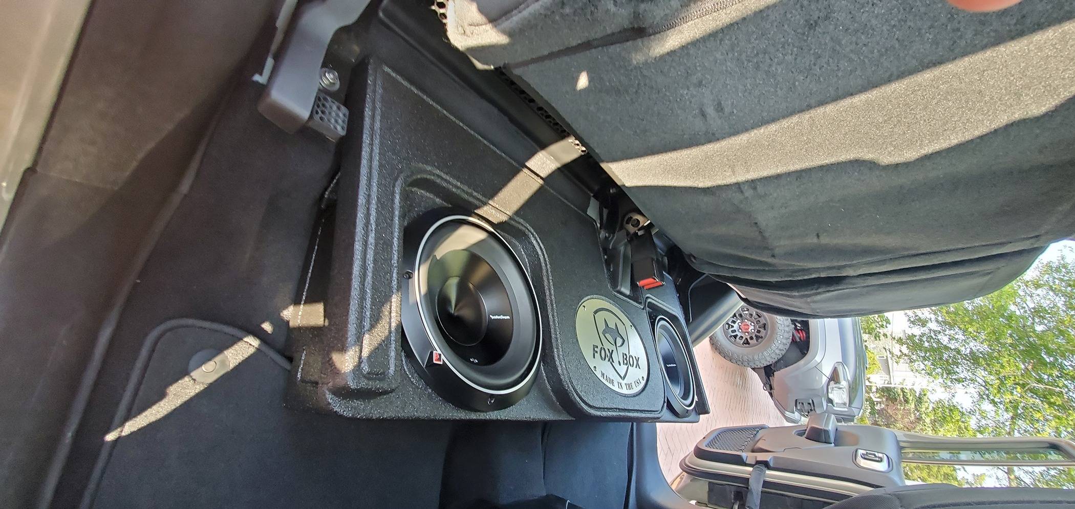 Jeep Gladiator Keep the mud on your tires NOT your sound system. JT8