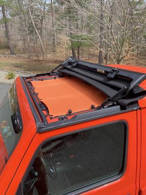 Jeep Gladiator Very quick question about Sunrider install Jeep Gladiator Shade3