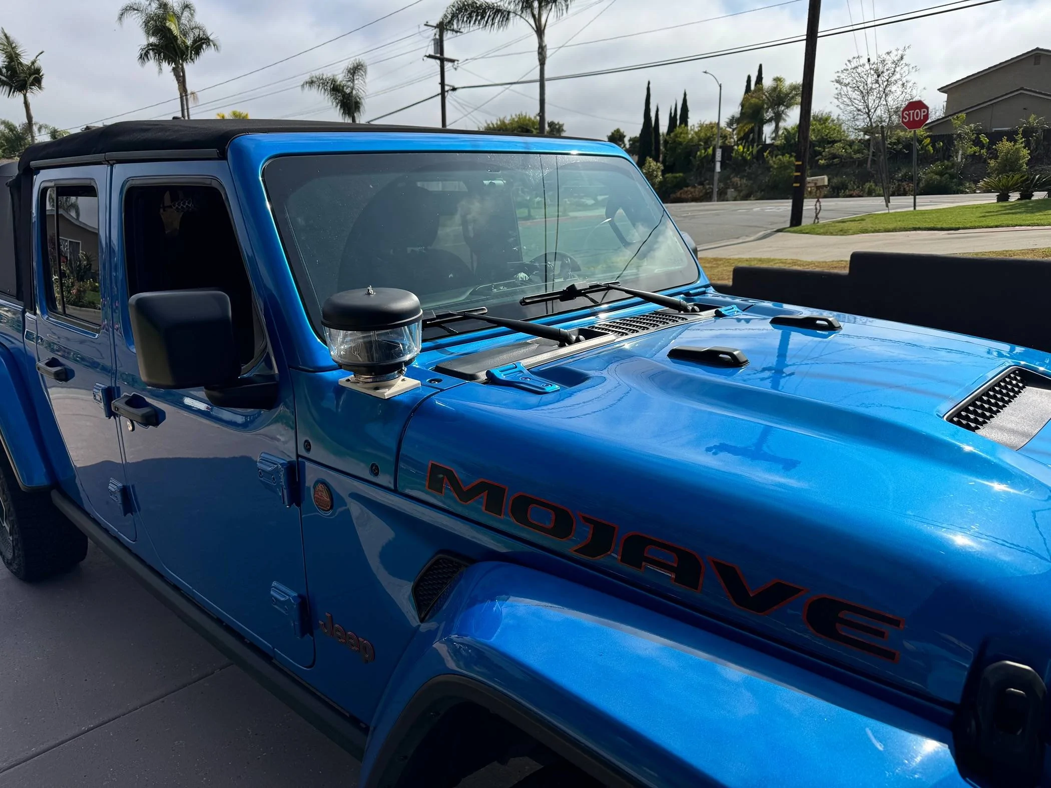 Jeep Gladiator Making a snorkel fit for the Mojave IMG_1900