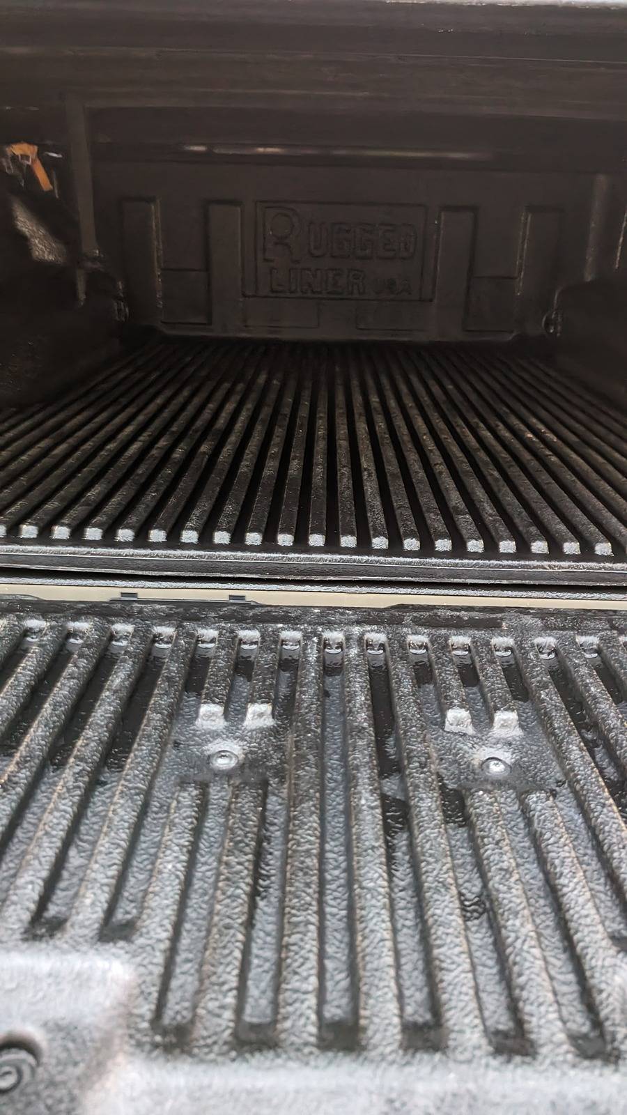 Jeep Gladiator Drop in Bed Liner over Bed lined truck bed! PXL_20240607_003247019.NIGHT