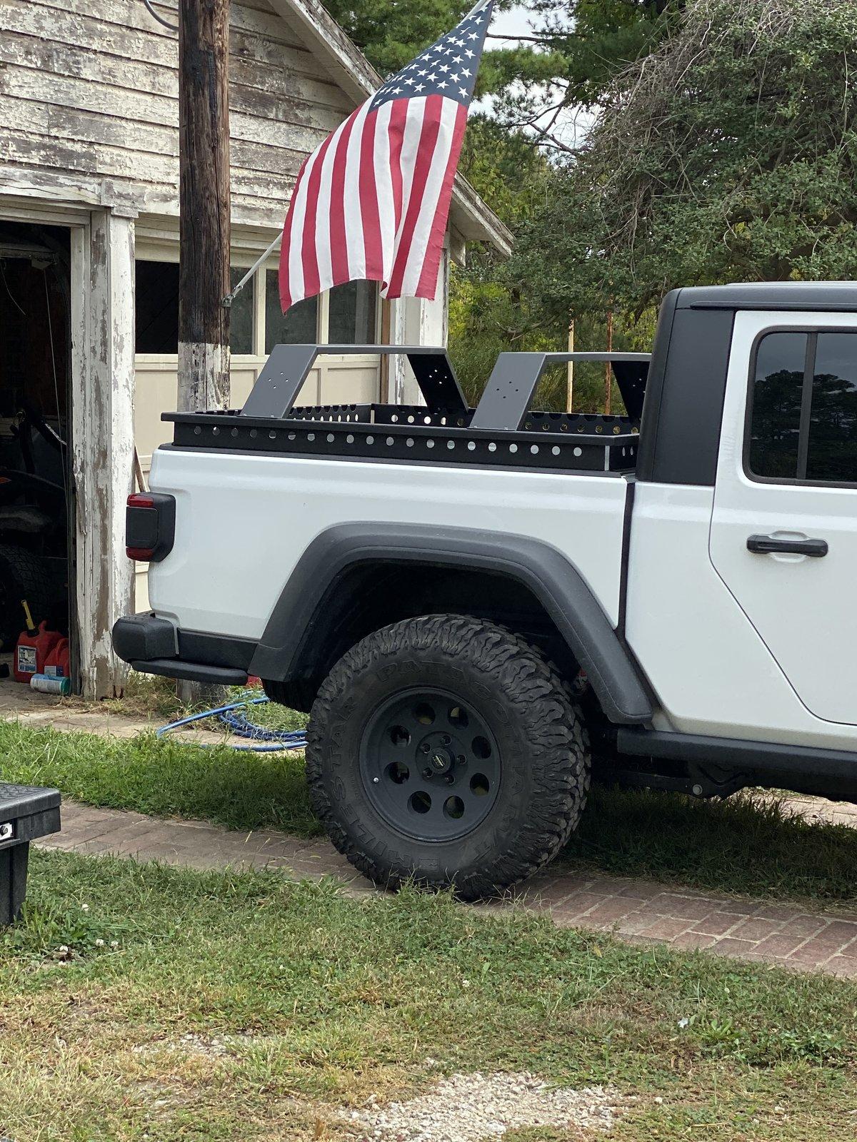 Jeep Gladiator JT Gladiator Upper Decker Hinged Cargo Basket Now Available! B50AB347-8645-473B-8493-F17E05402876