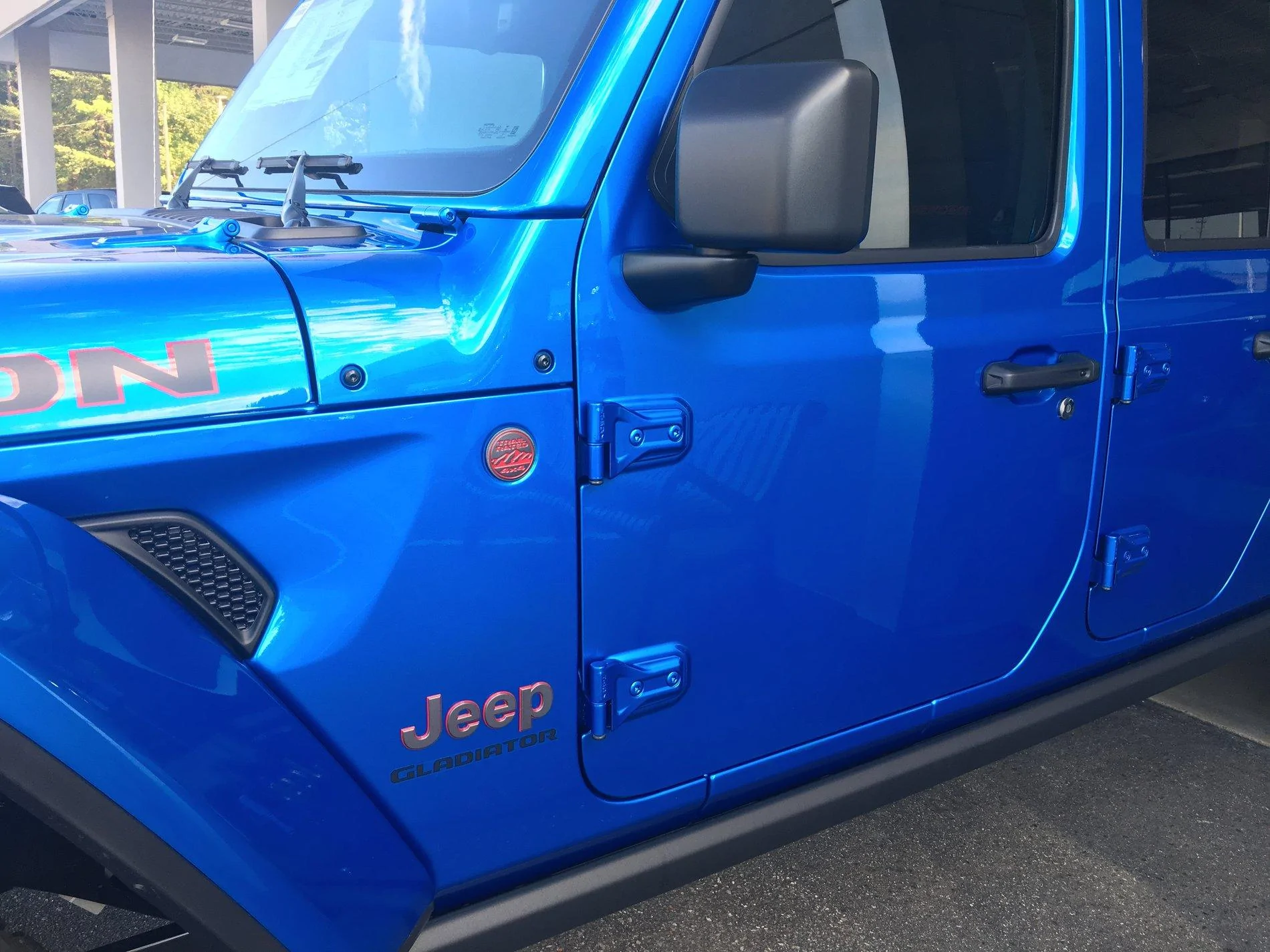 Jeep Gladiator HYDRO BLUE PEARL Gladiator JT Club BEE1FE80-6C2C-4BF6-B370-472633B469E5