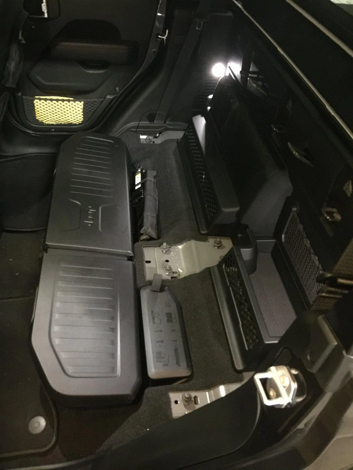 Jeep Gladiator Rear Seats Removal (Rear Seat Delete) IMG_2395