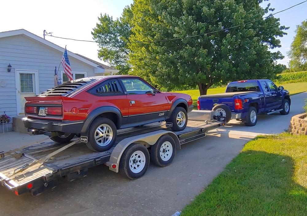 Jeep Gladiator Considering purchase, need to tow car hauler sx4-on-trailer-1