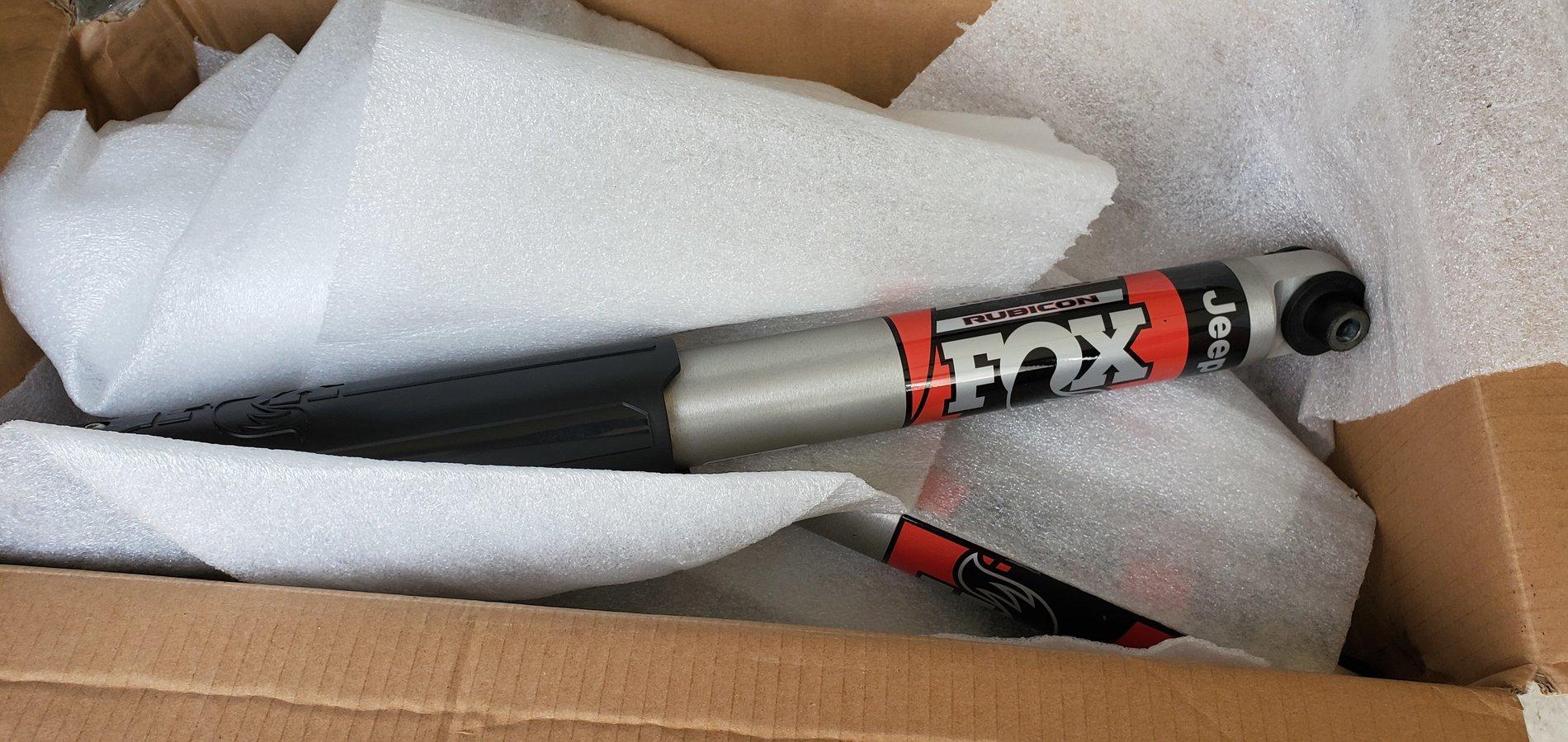 Jeep Gladiator Fox shocks 300 miles 20191013_105359