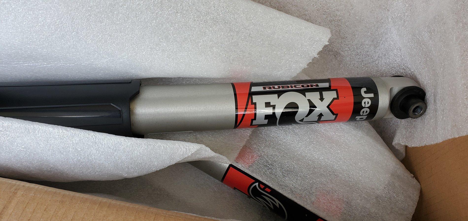 Jeep Gladiator Fox shocks 300 miles 20191013_105402