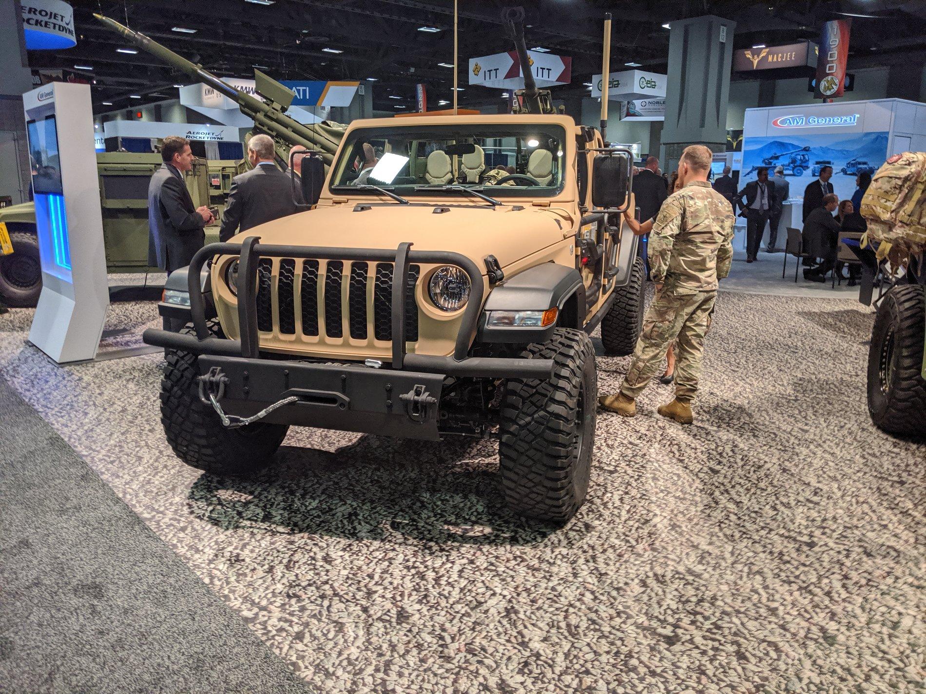 Jeep Gladiator Jeep Gladiator XMT Light Tactical Vehicle announced by FCA and AM General IMG_20191014_145740