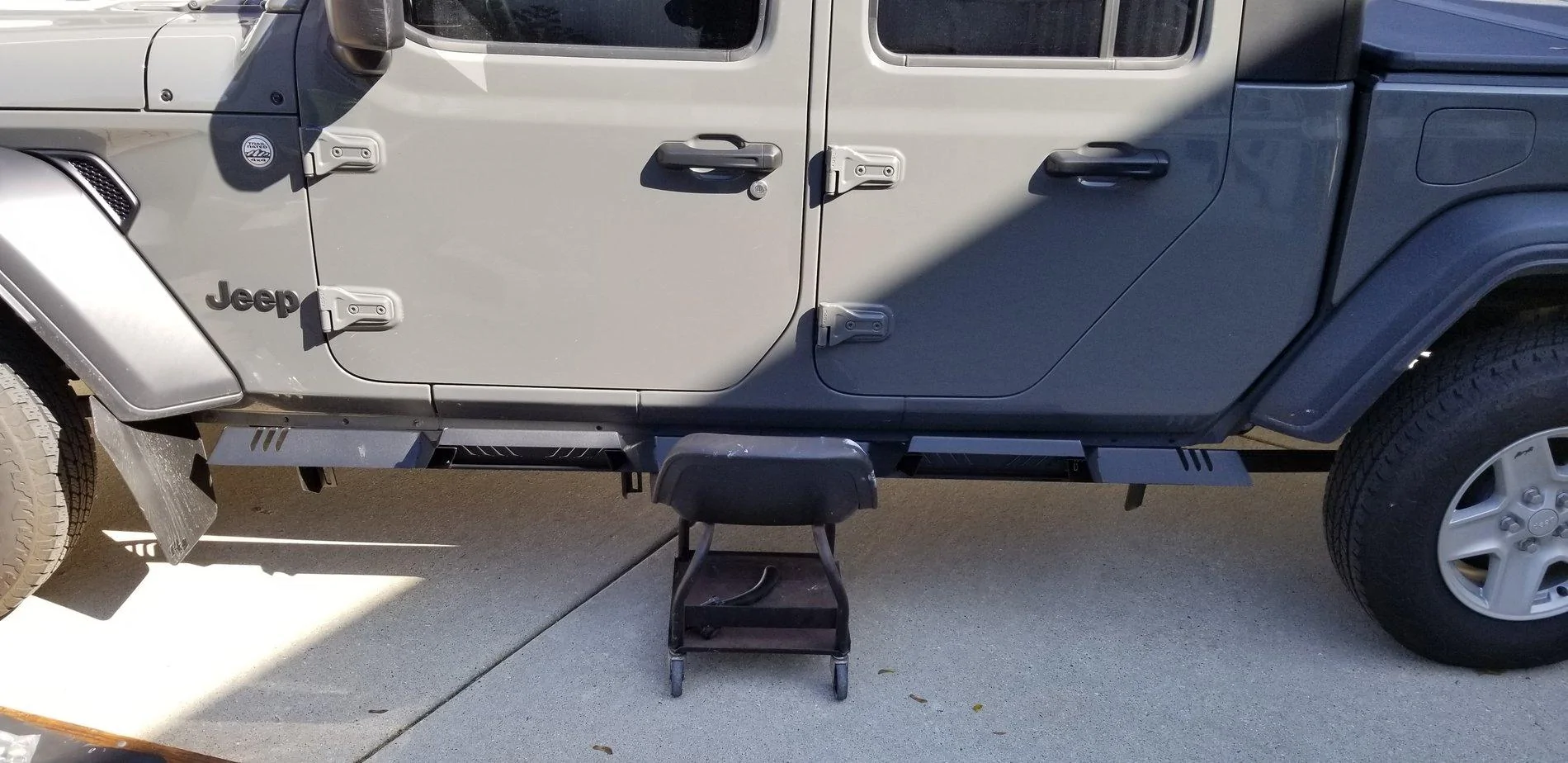 Jeep Gladiator Rokblokz Installed 20191012_122611
