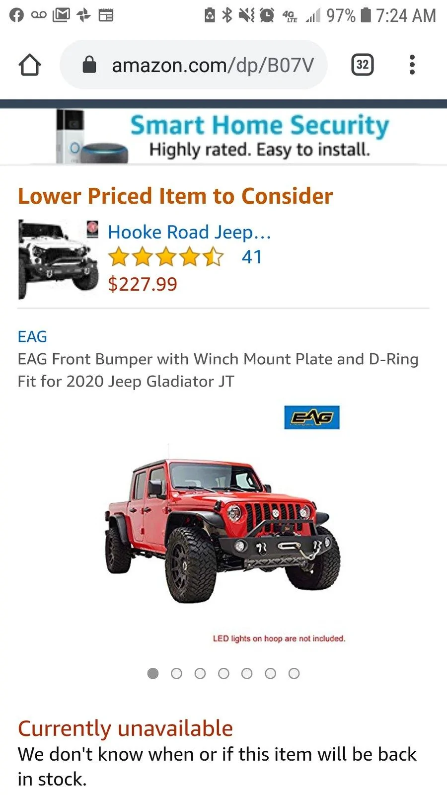 Jeep Gladiator What did you do WITH your Gladiator today? Screenshot_20191015-072453_Chrom