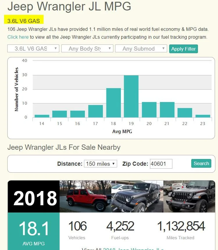 Jeep Gladiator Engine replacement needed after 2K miles 3.6MPG