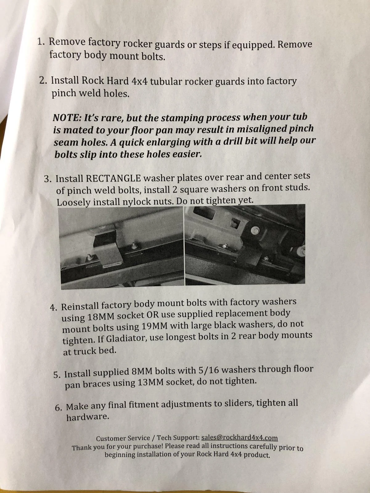 Jeep Gladiator Install and review of RockHard 4X4 Rails A6493046-87E3-4BE8-A252-214C05712192