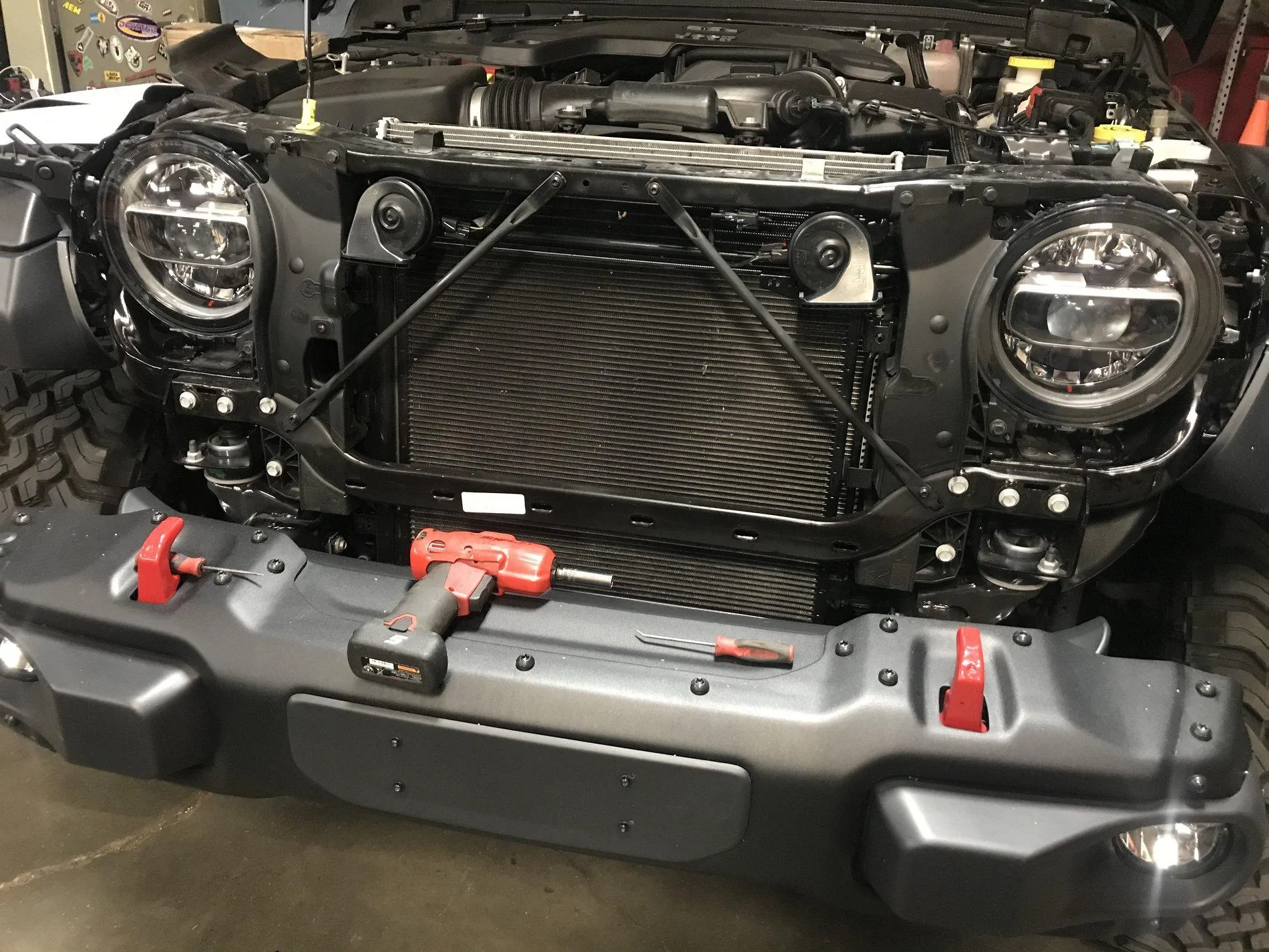 Jeep Gladiator Upgraded headlights to OEM LED FD93B3A4-72E3-454B-9F5D-9AB495733215