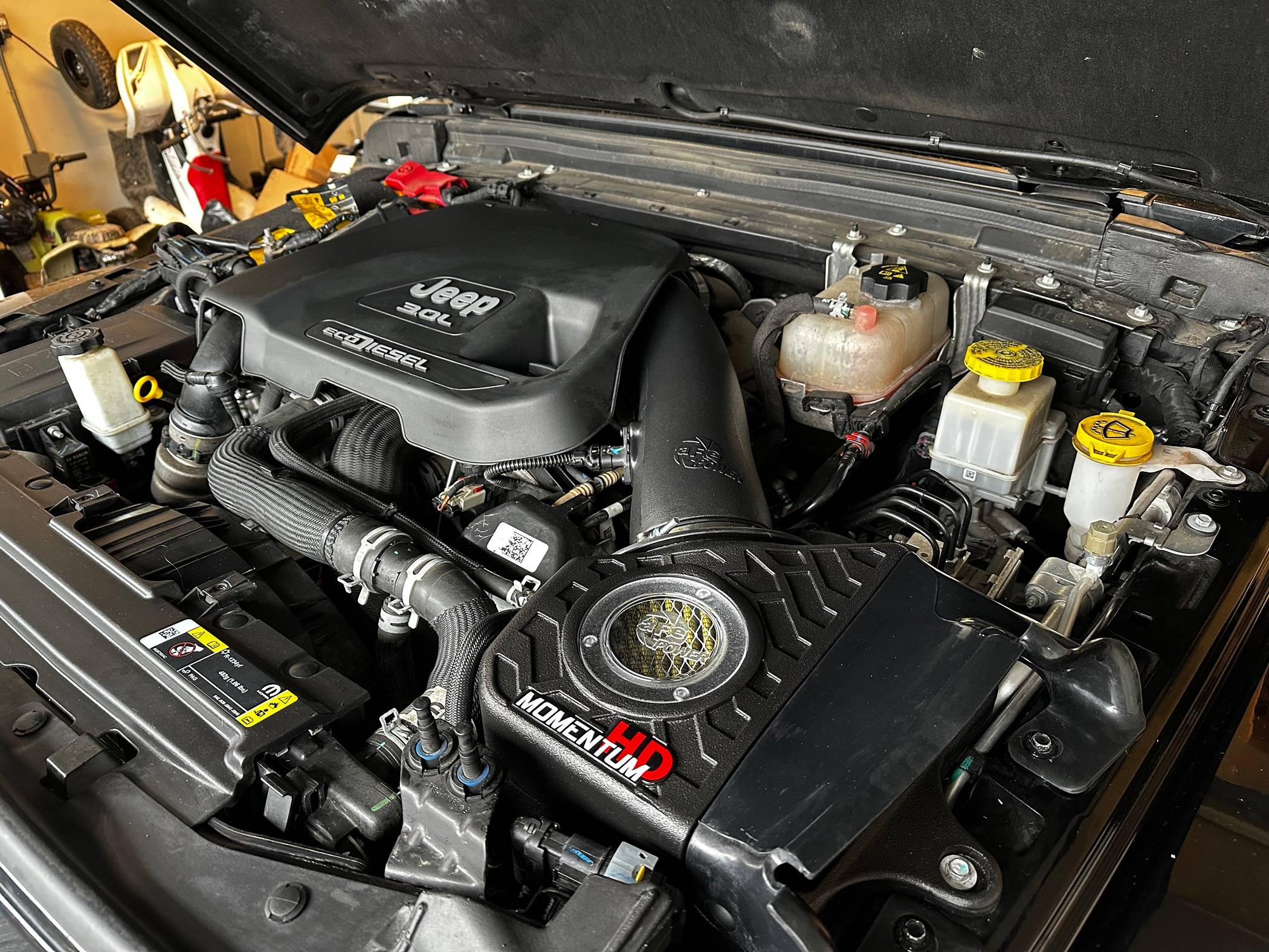 Jeep Gladiator Cold air intake: AFE vs K&N IMG_4510