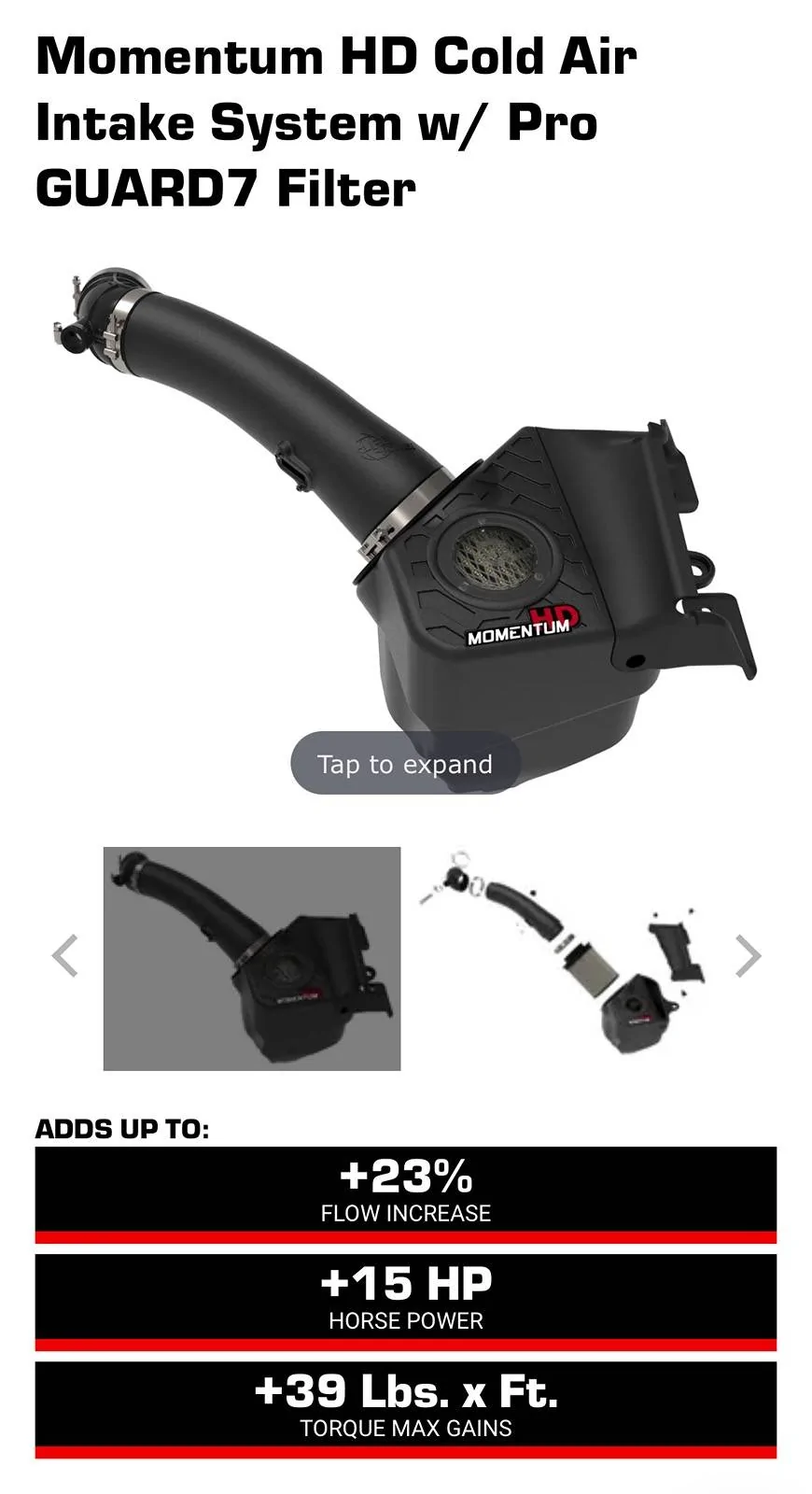 Jeep Gladiator Cold air intake: AFE vs K&N IMG_7734