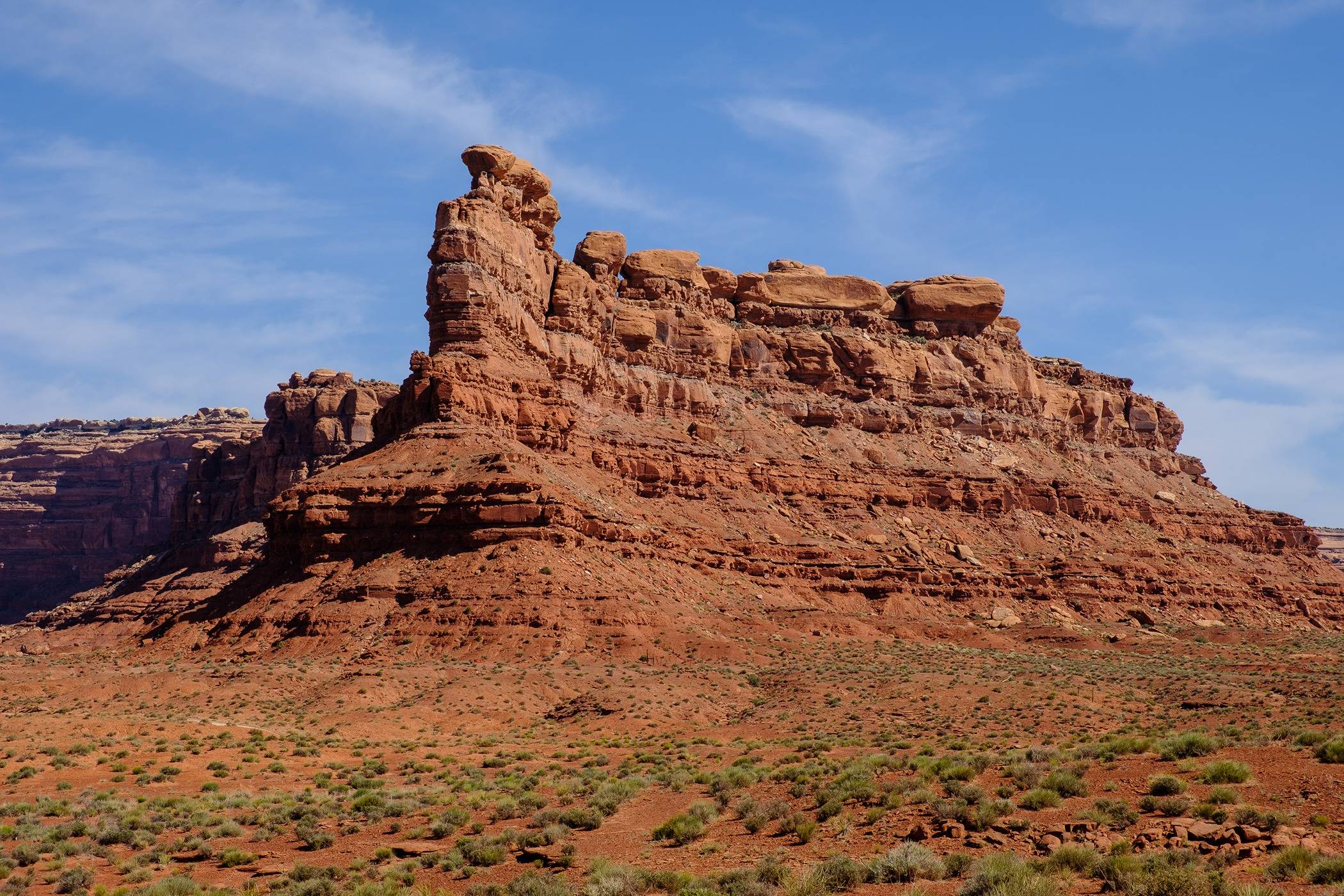 Jeep Gladiator Valley of Gods, buttes and more buttes. ValleyoftheGodcasitafujixpro