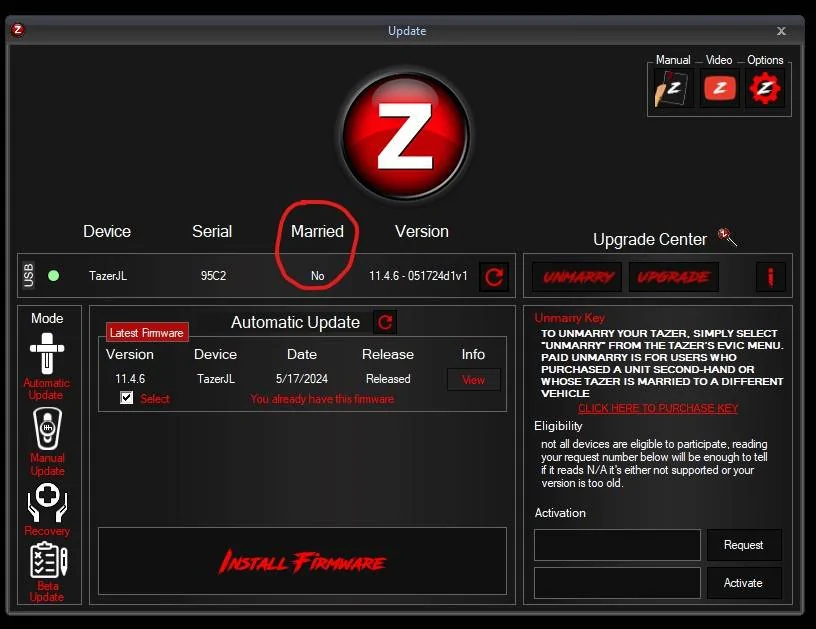 Jeep Gladiator Tazer JL Mini (UNMARRIED) w/ SGW Extension Cables Tazer_Updated