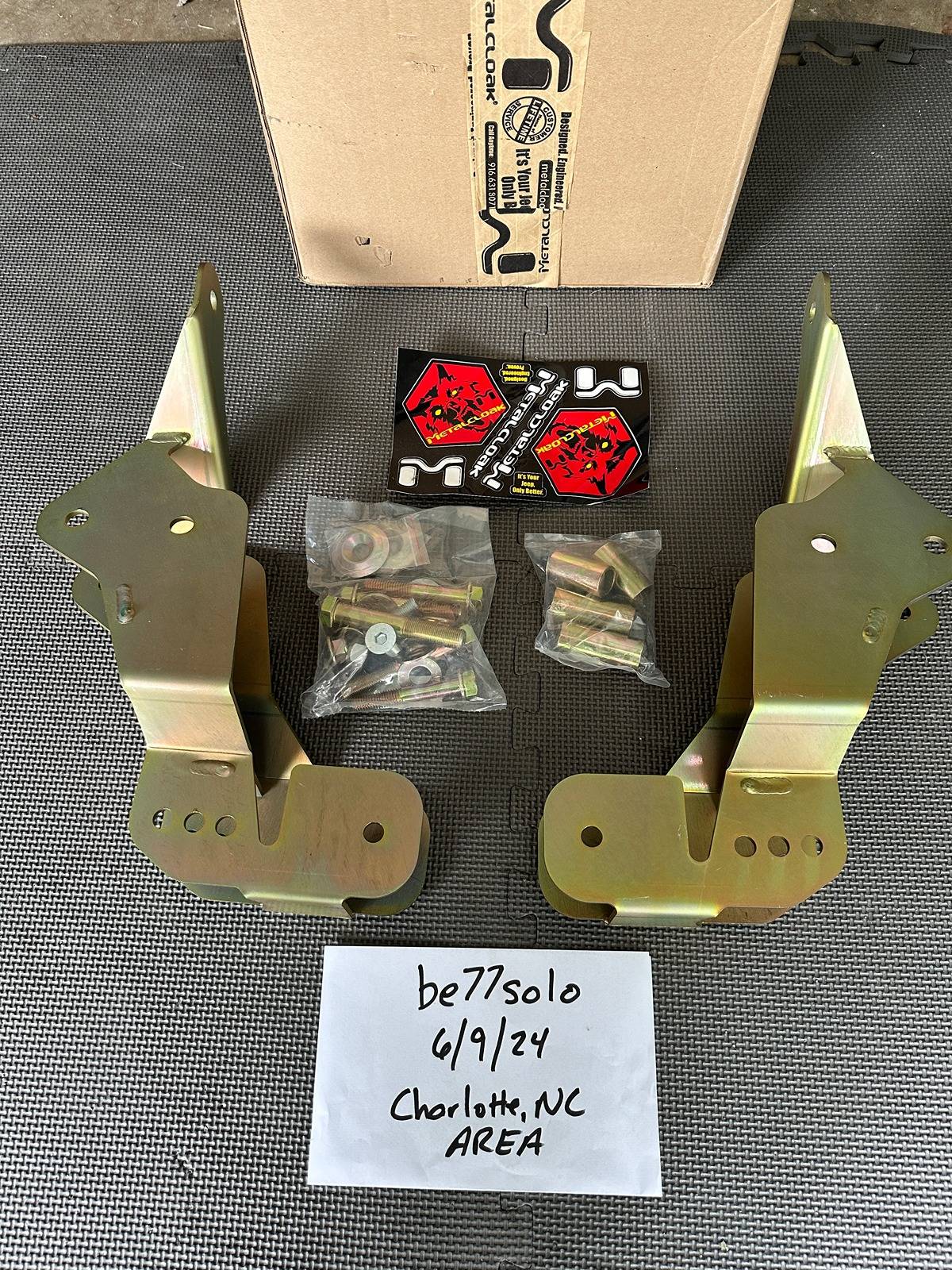 Jeep Gladiator Metalcloak HD Control Arm Pro'lignment Kit, JL Wrangler | JT Gladiator (NEW IN BOX) 20240609_174004098_iOS