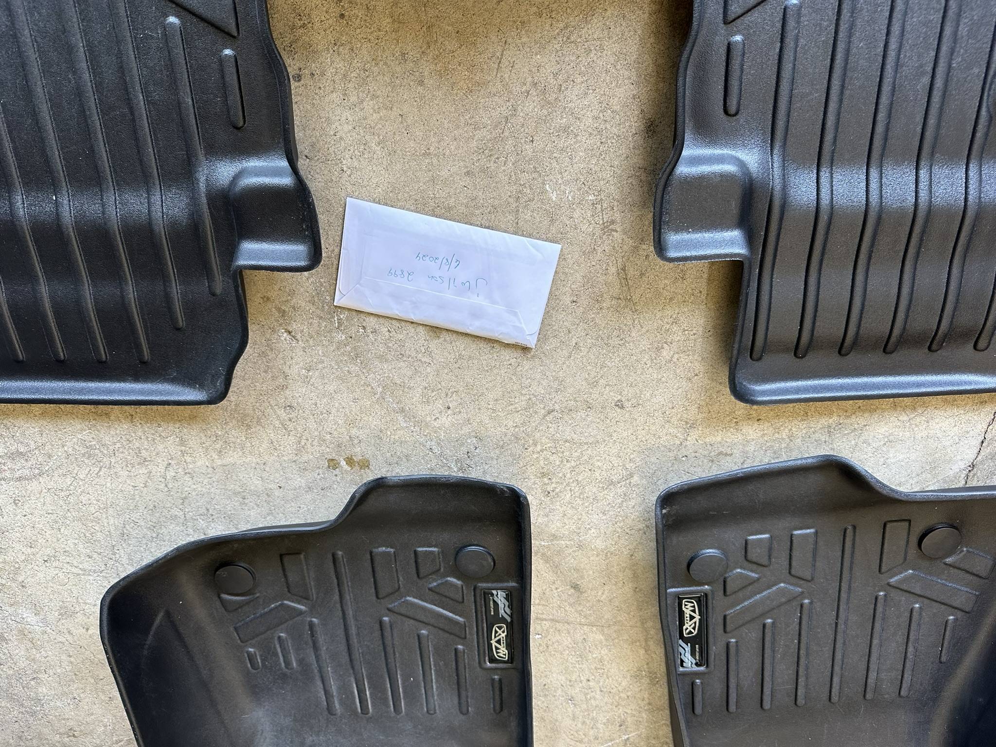 Jeep Gladiator Maxliner Floor liners Front and Rear IMG_1940.JPEG