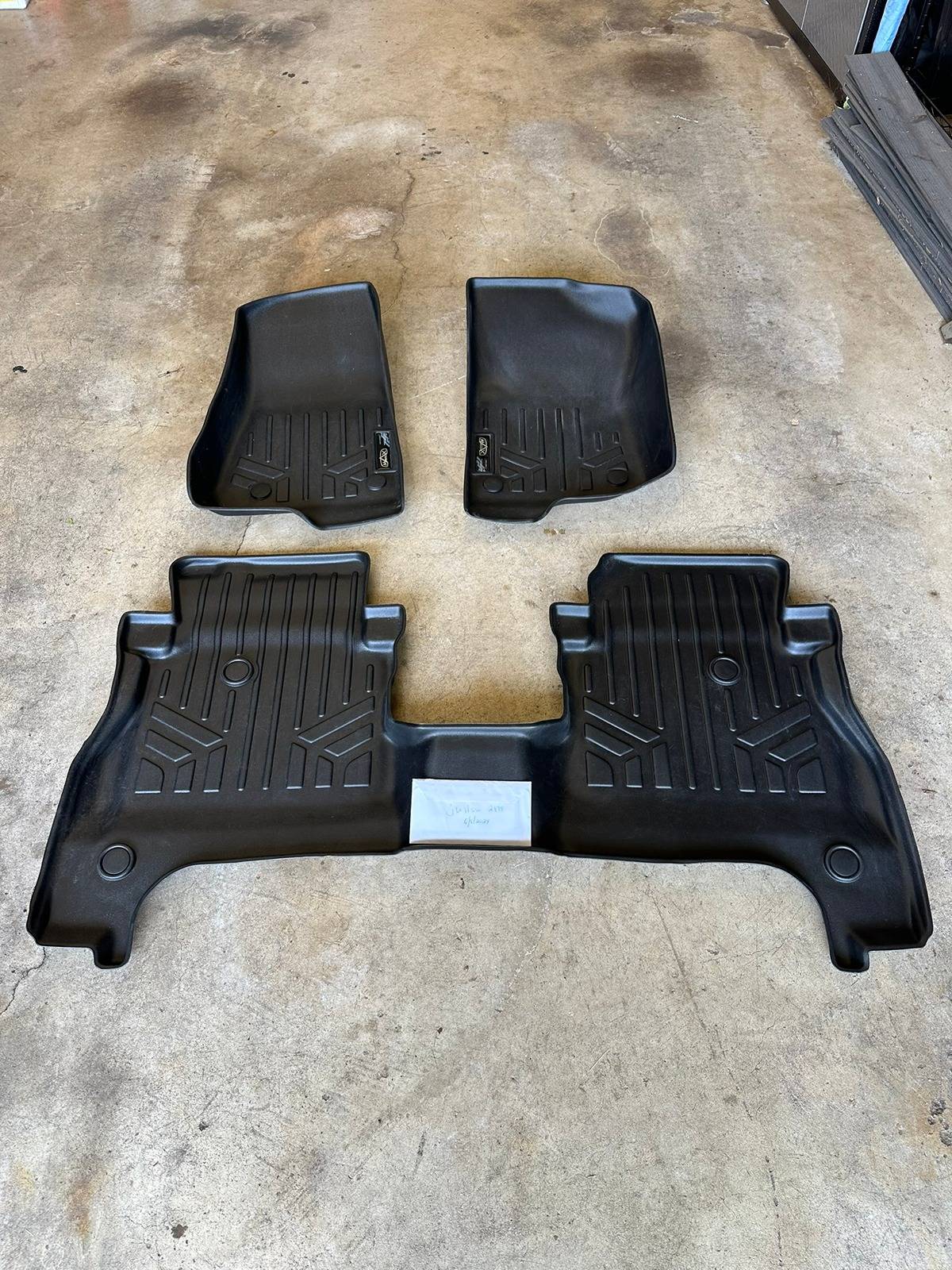 Jeep Gladiator Maxliner Floor liners Front and Rear IMG_1943.JPEG