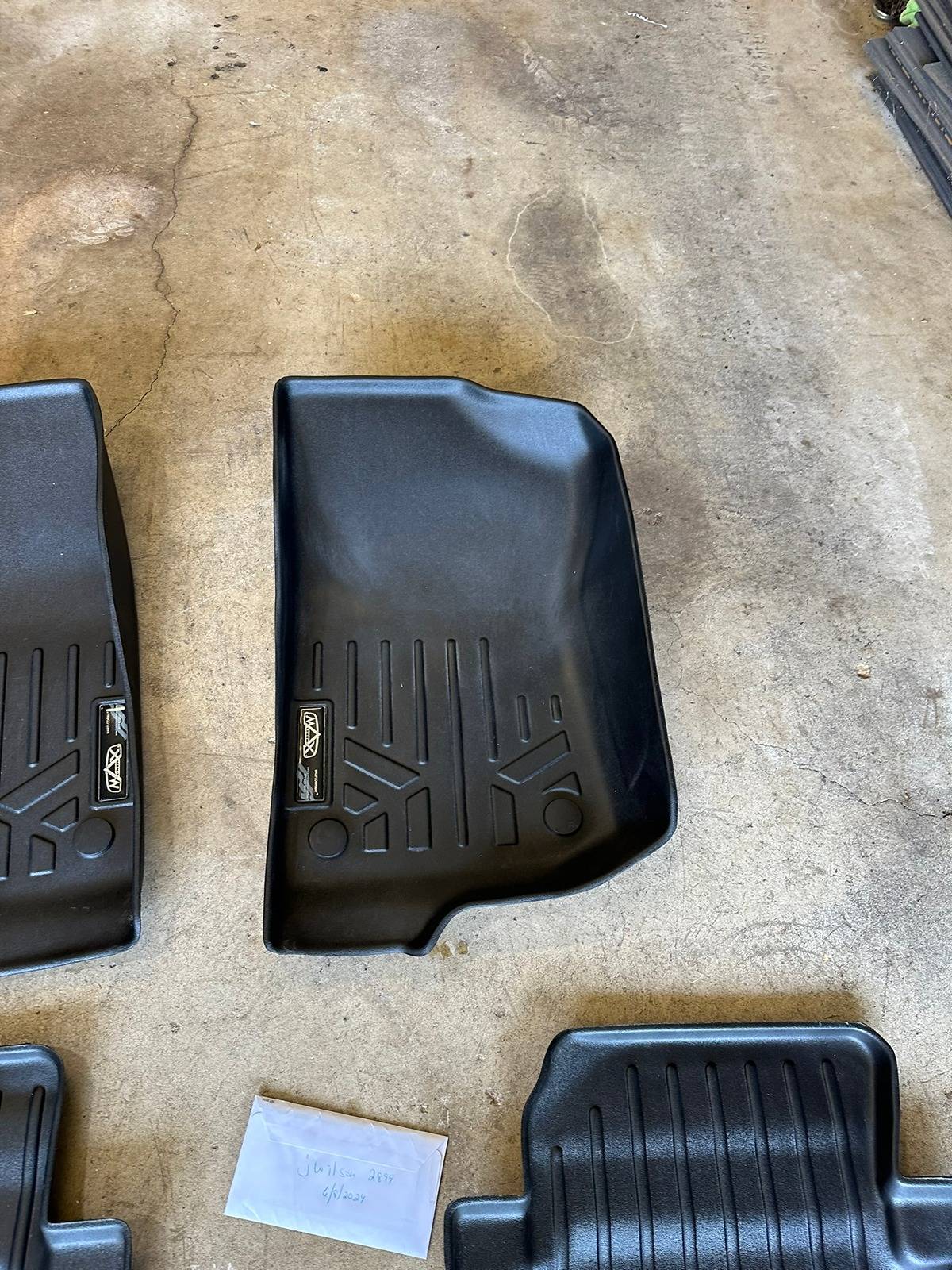 Jeep Gladiator Maxliner Floor liners Front and Rear IMG_1942.JPEG