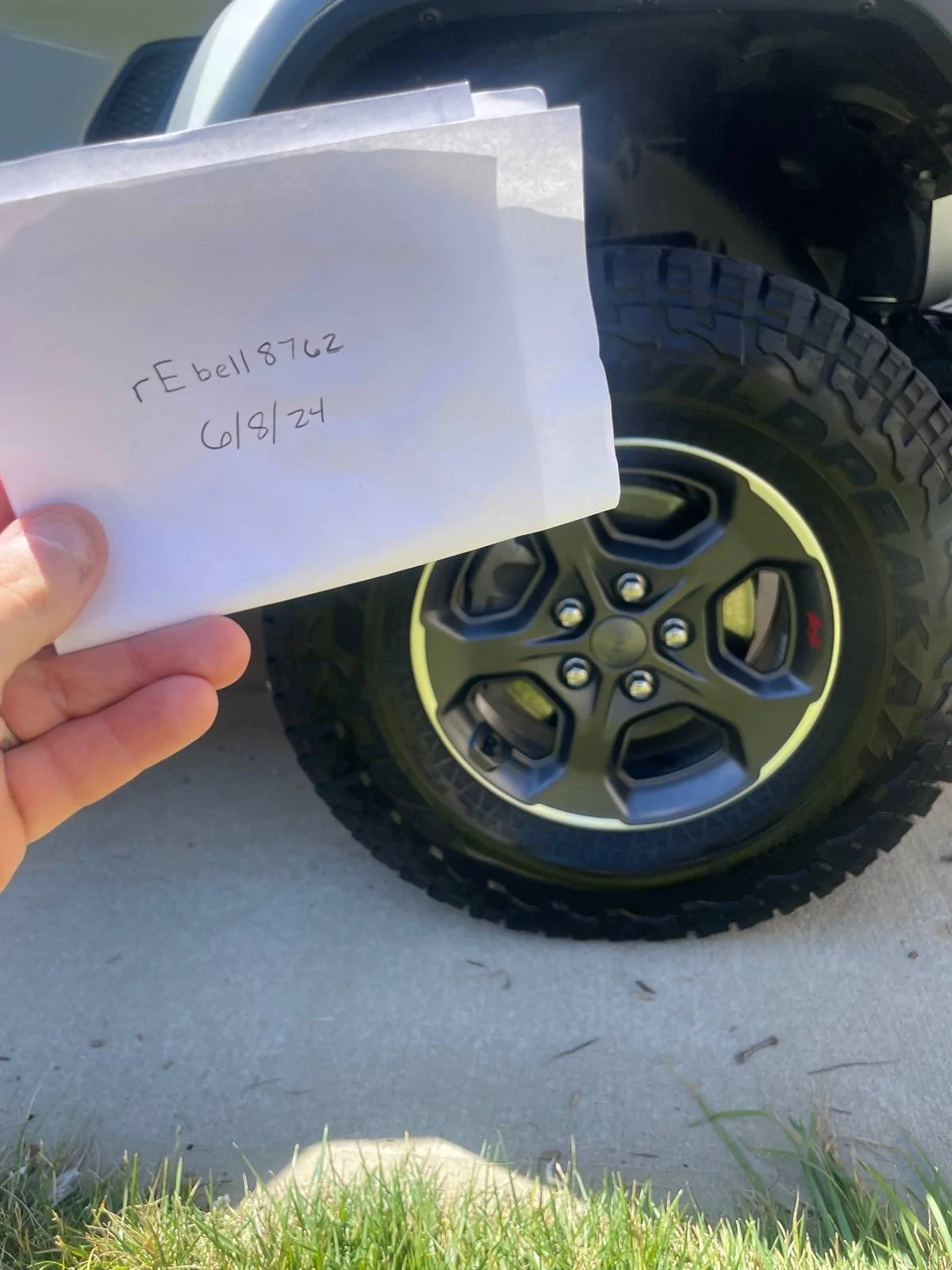 Jeep Gladiator Rubi wheels and Tires (4+spare) IMG_5723