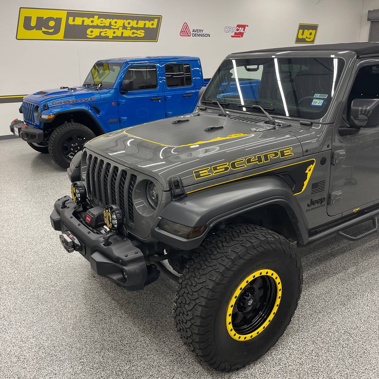 Jeep Gladiator Jeep Gladiator On The Rocks Decals Kit UG OTR 02.JPEG