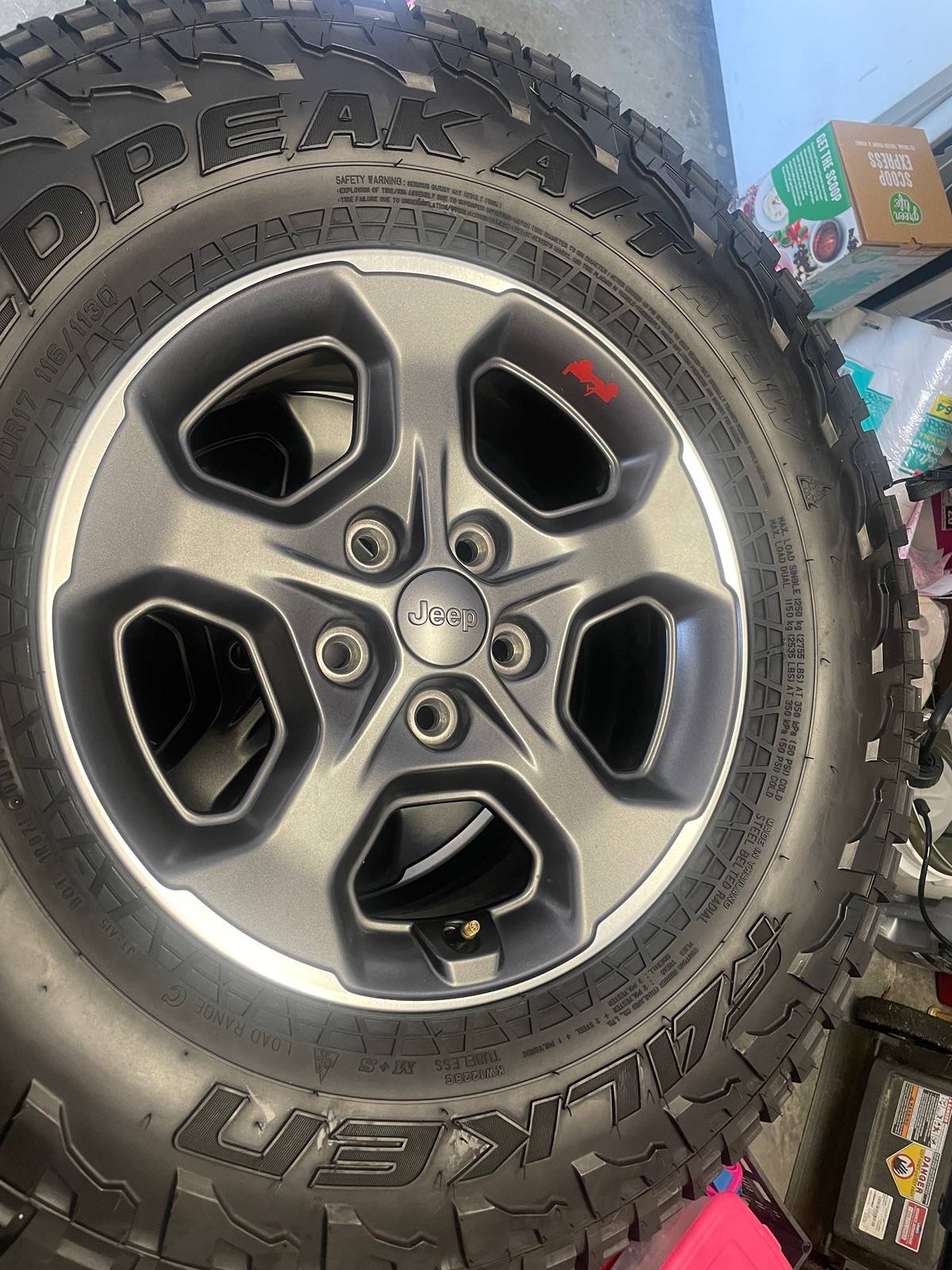 Jeep Gladiator Rubi wheels and Tires (4+spare) IMG_5757
