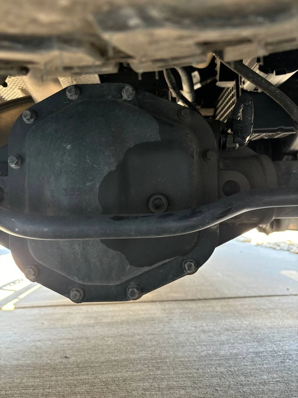 Jeep Gladiator Rear axle locker engaging automatic IMG_1264