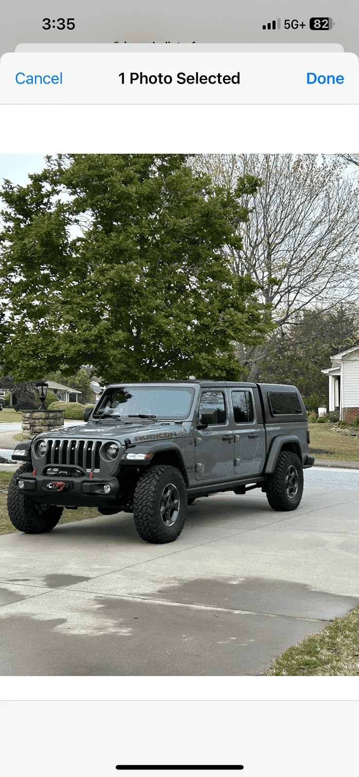 Jeep Gladiator ARE and LEER fiberglas canopies IMG_0959