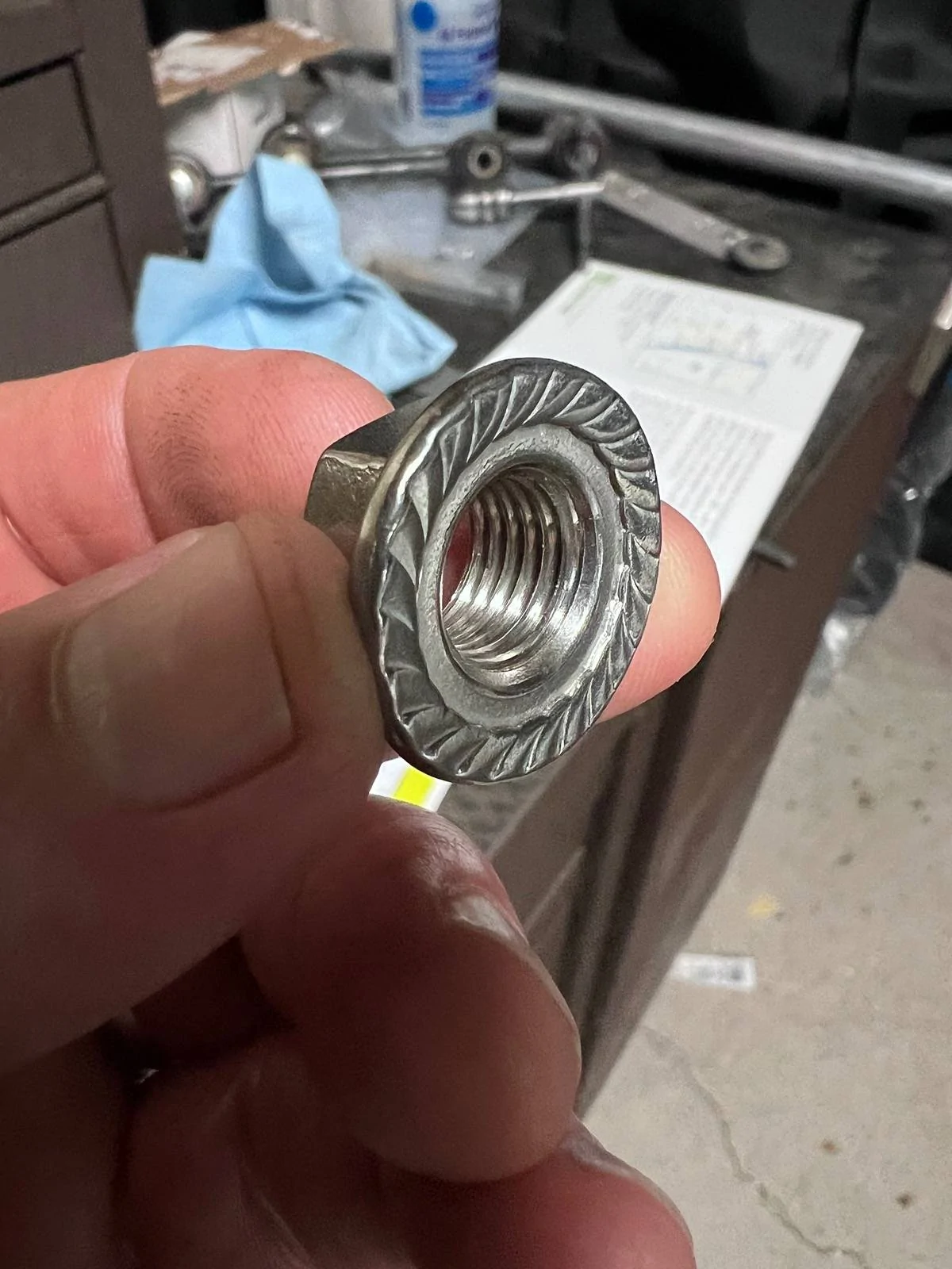 Jeep Gladiator Transfer Case Skid bolt spinning IMG_1773