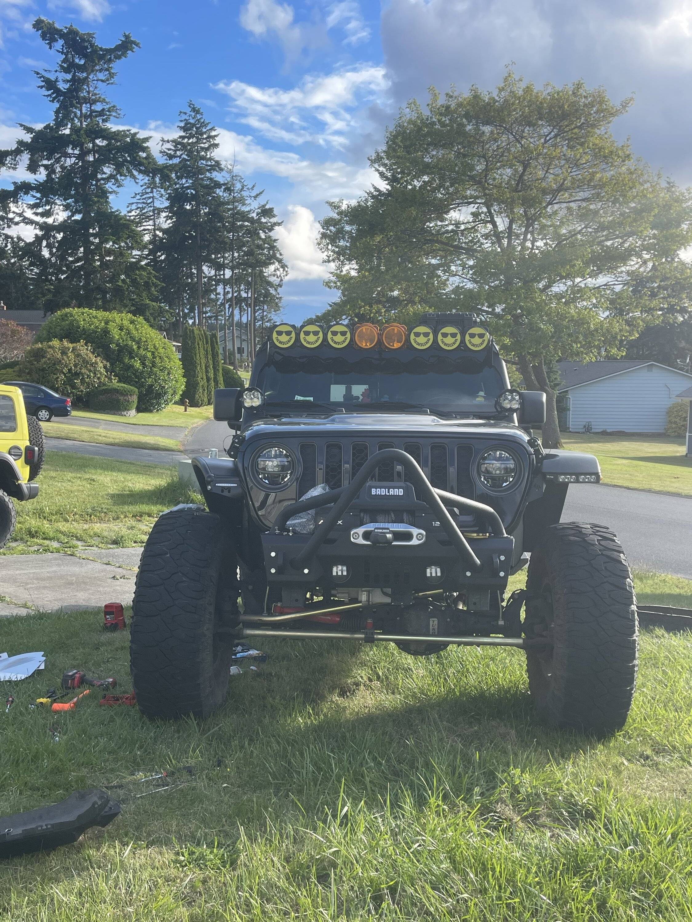 Jeep Gladiator Rubicon fender chop brackets IMG_6960