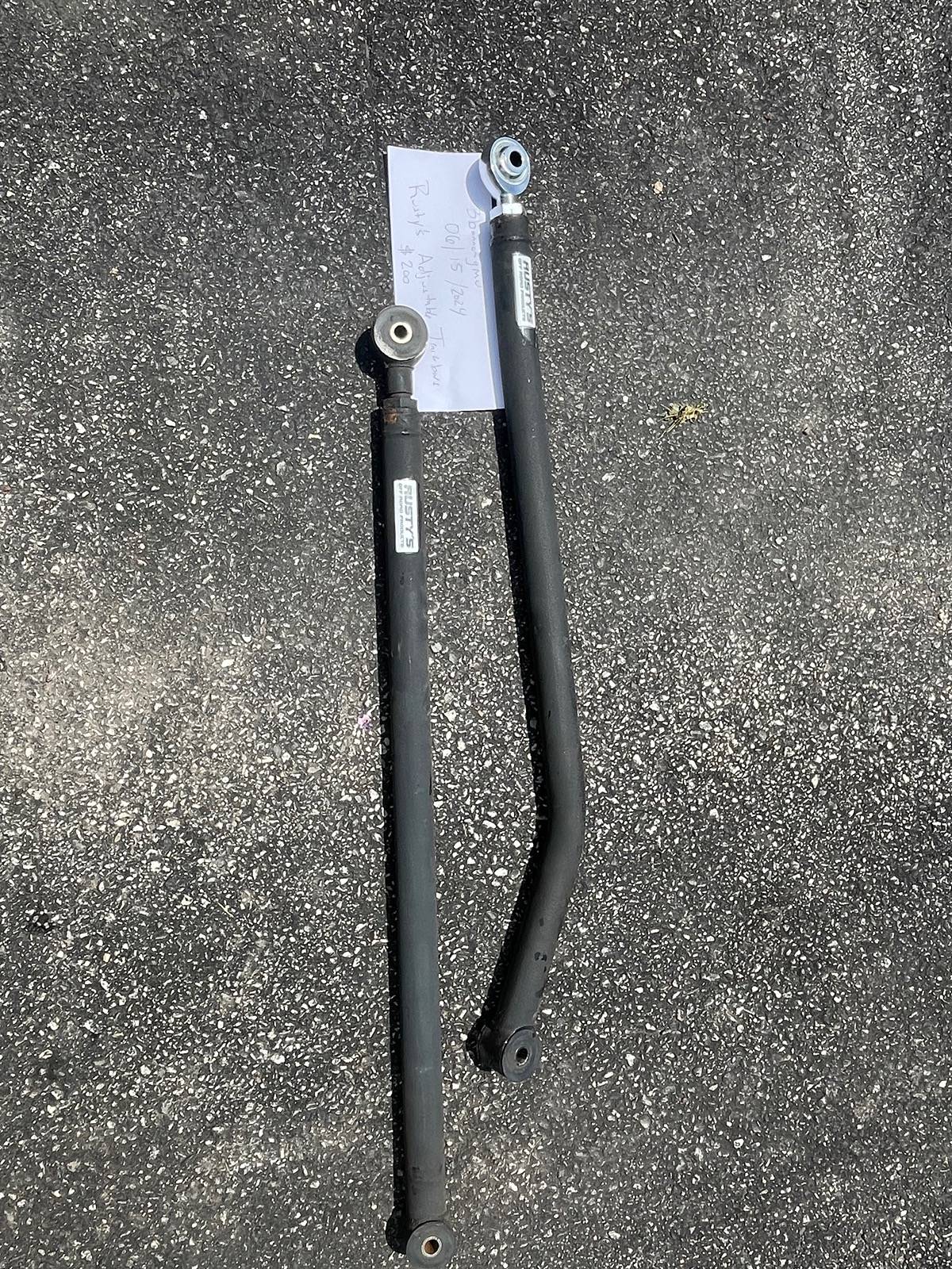 Jeep Gladiator Rusty’s adjustable F/R Trackbars IMG_0317