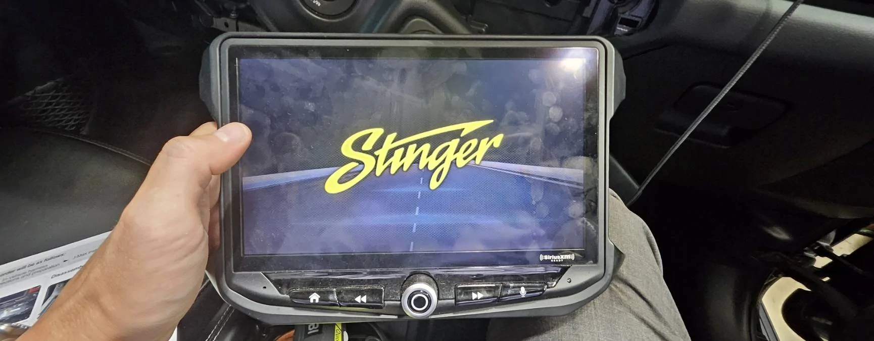 Jeep Gladiator Stinger HEIGH10 Head Unit with side cameras and gps maps microsd card - $600 Shipped 20240614_195519