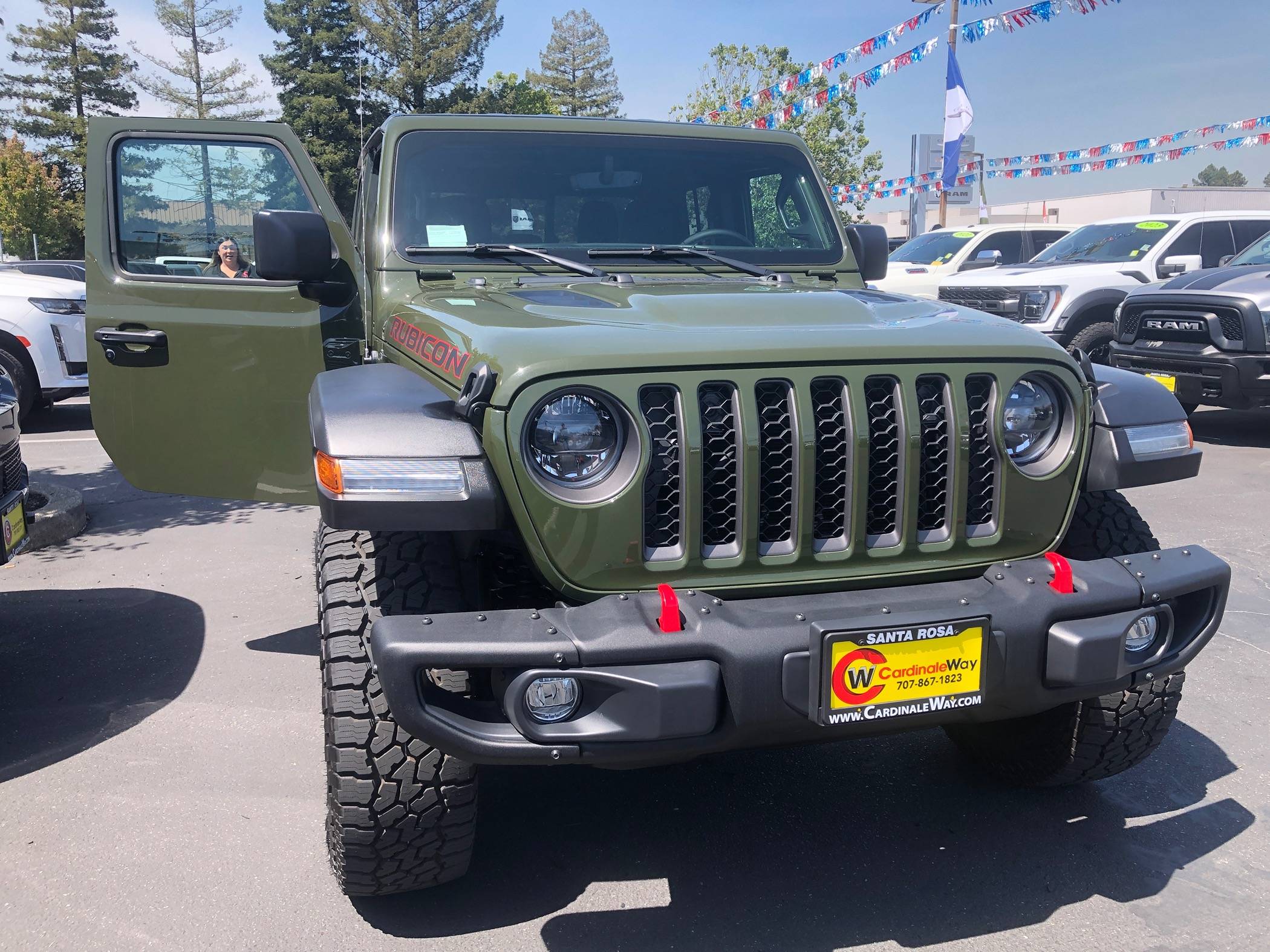Jeep Gladiator Just picked up a new 2023 Rubicon Sarge Gladiator!! 86B2D0A3-9D24-4AF1-938C-A19AD48D82ED