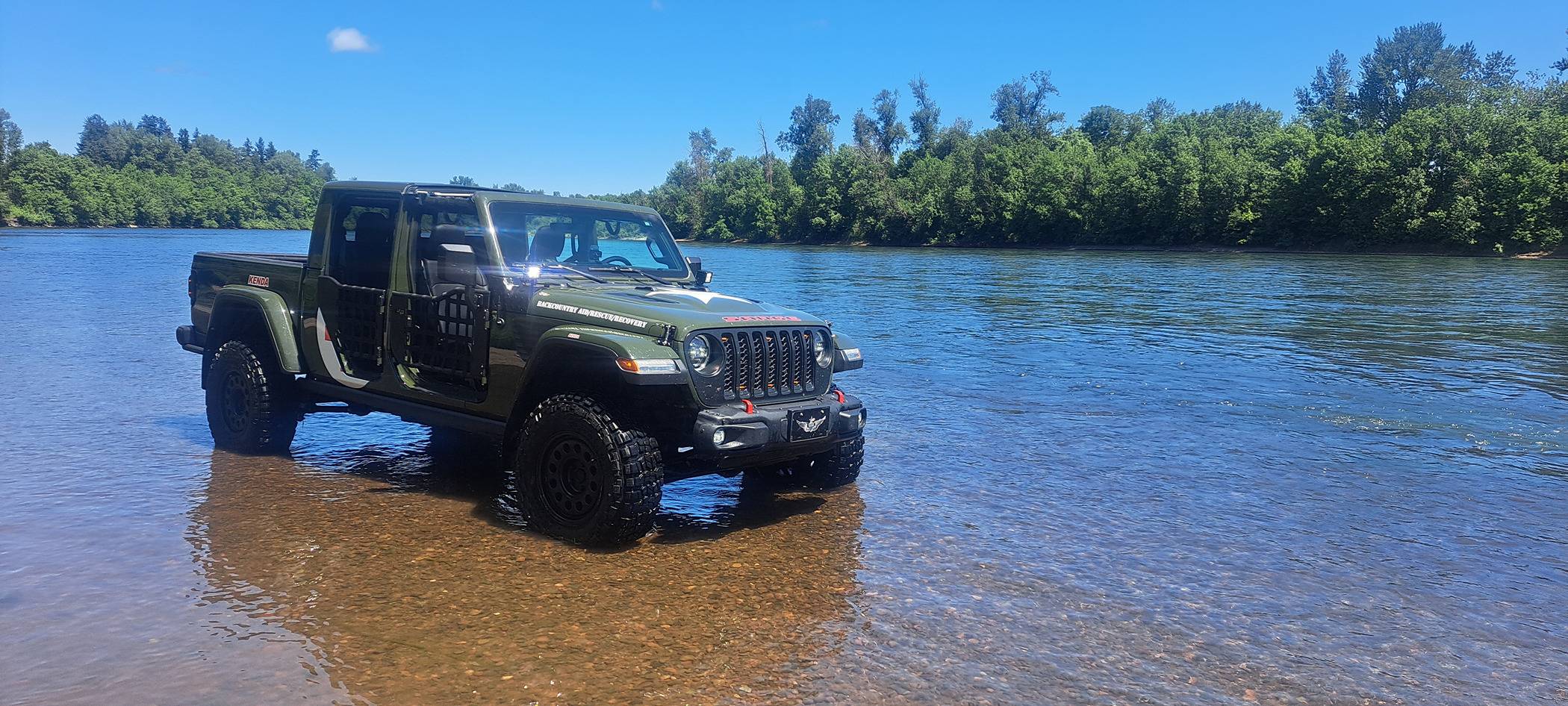 Jeep Gladiator Just picked up a new 2023 Rubicon Sarge Gladiator!! 20240609_123441