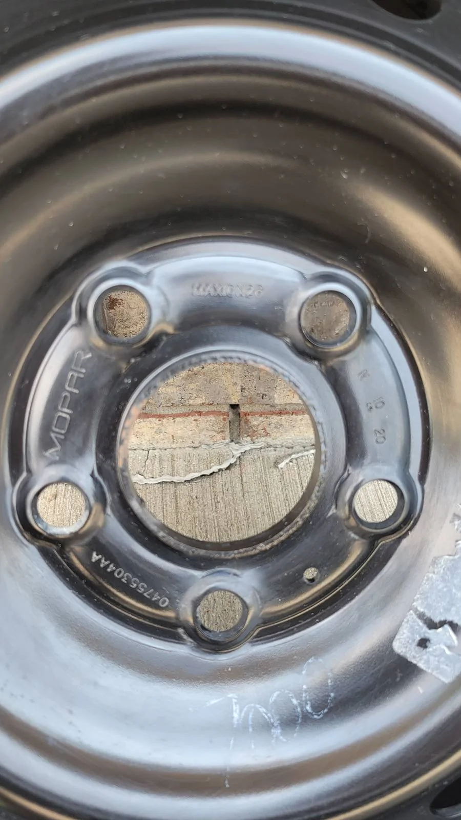 Jeep Gladiator 2021 Mojave spare wheel Indiana 20240617_123225