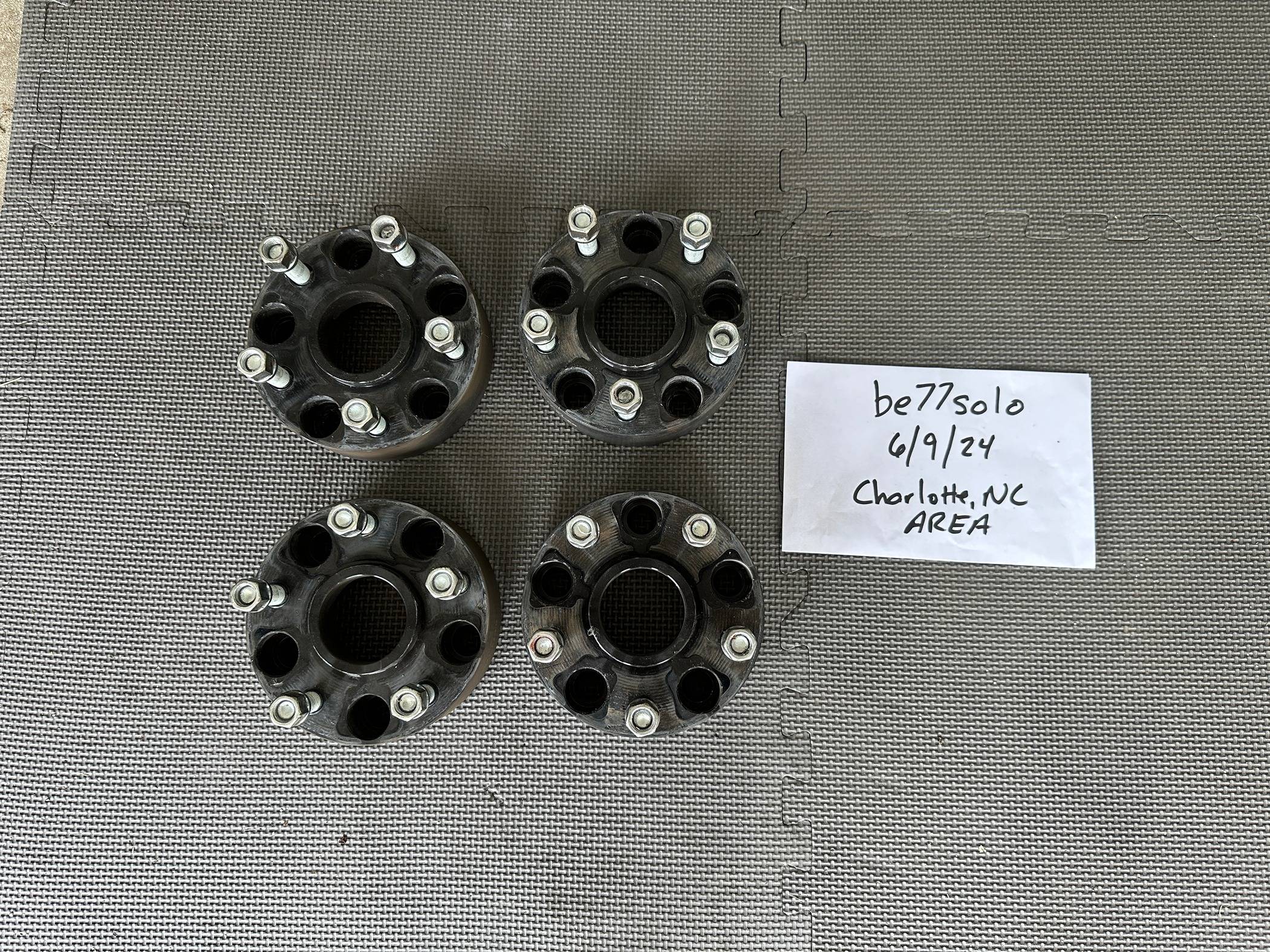 Jeep Gladiator G2 1.75" 93-73-175M Wheel Spacers (4) 20240609_174635082_iOS