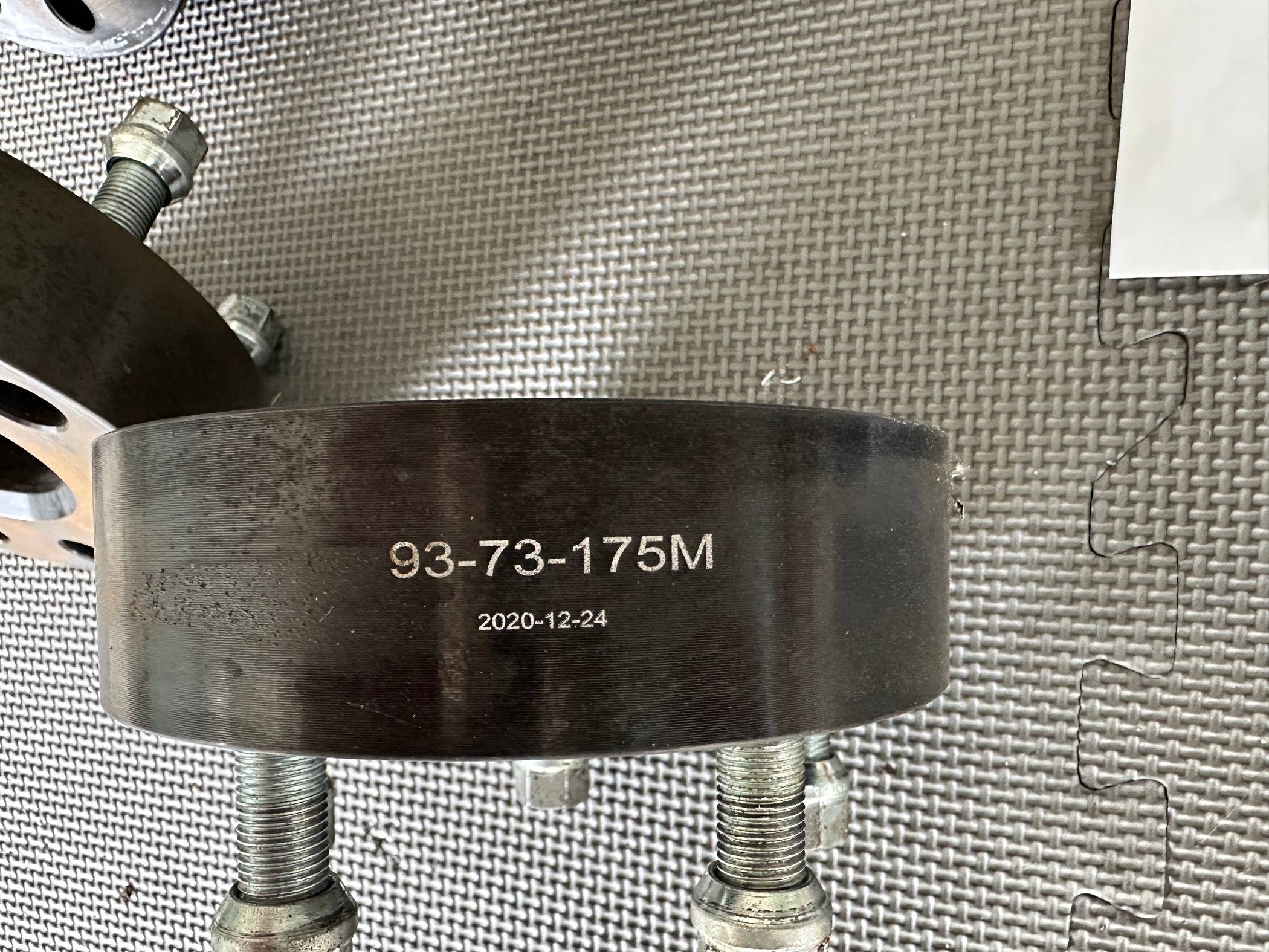 Jeep Gladiator G2 1.75" 93-73-175M Wheel Spacers (4) 20240609_174708275_iOS