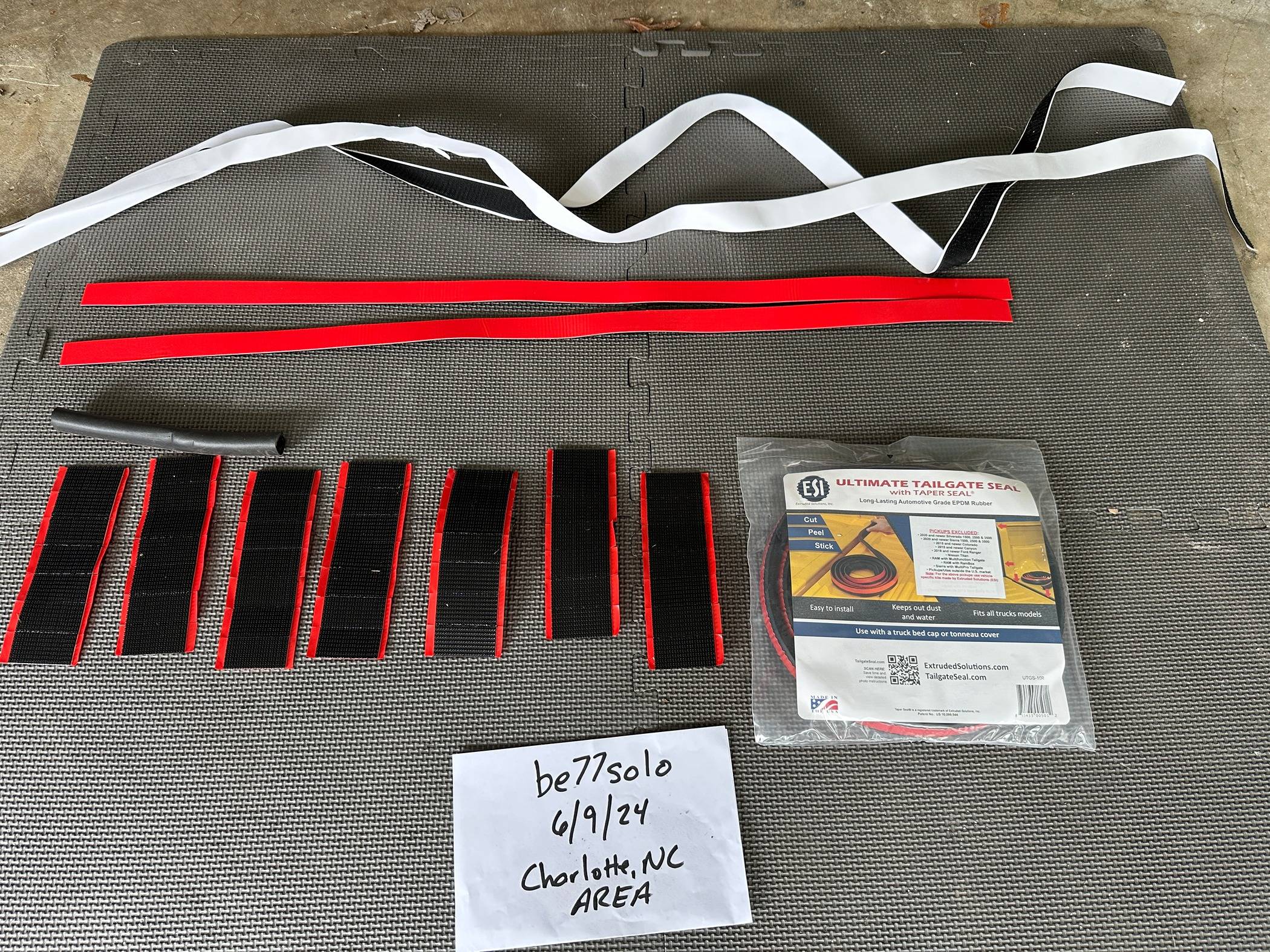 Jeep Gladiator Full BedRug Liner lightly used w/ NEW INSTALL KIT 20240609_174351505_iOS
