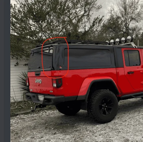 Jeep Gladiator ARE and LEER fiberglas canopies Screenshot 2024-06-18 at 20.50.06