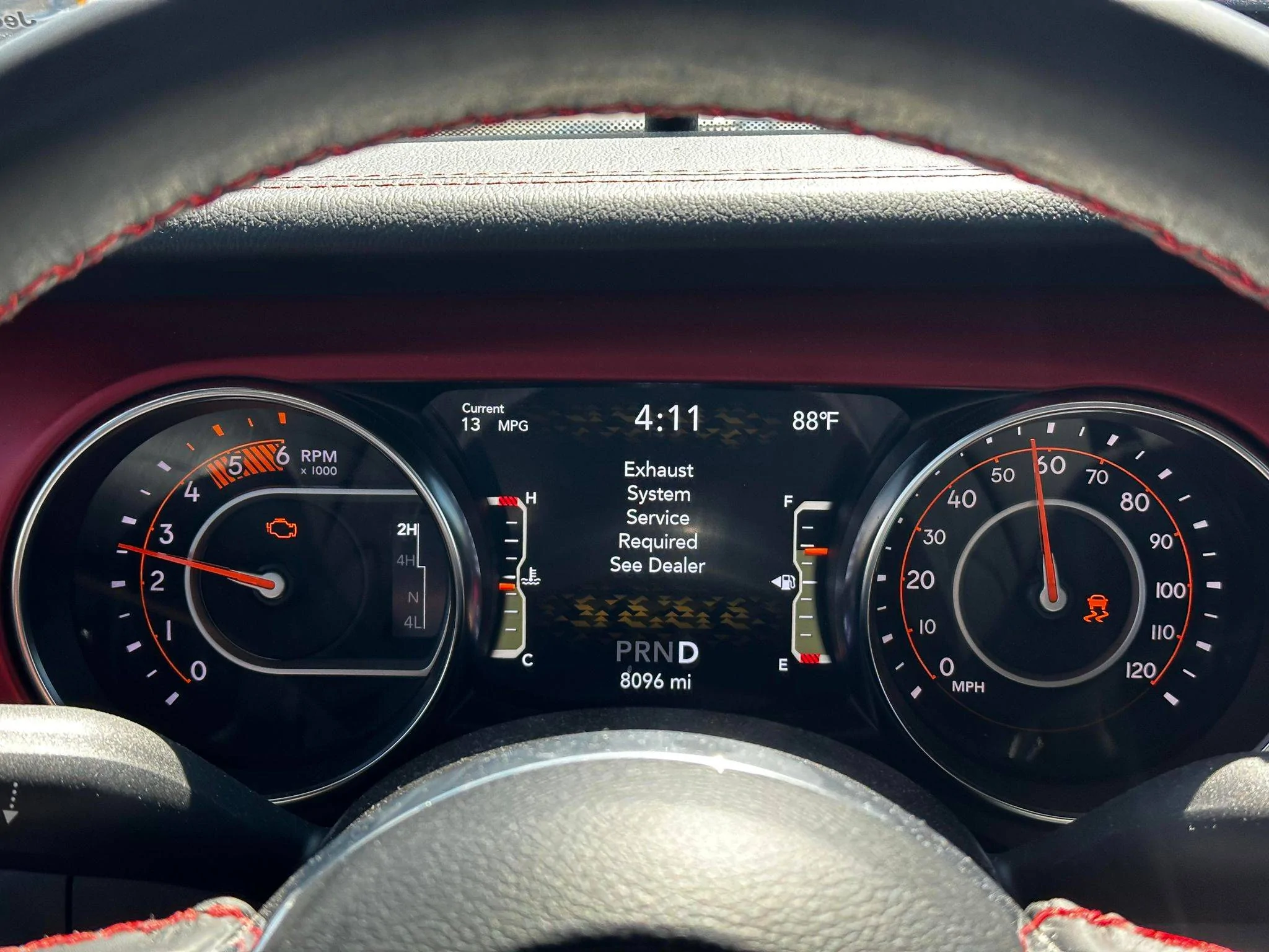Jeep Gladiator Low voltage and throttle service codes only while towing. 1718797169017-yu