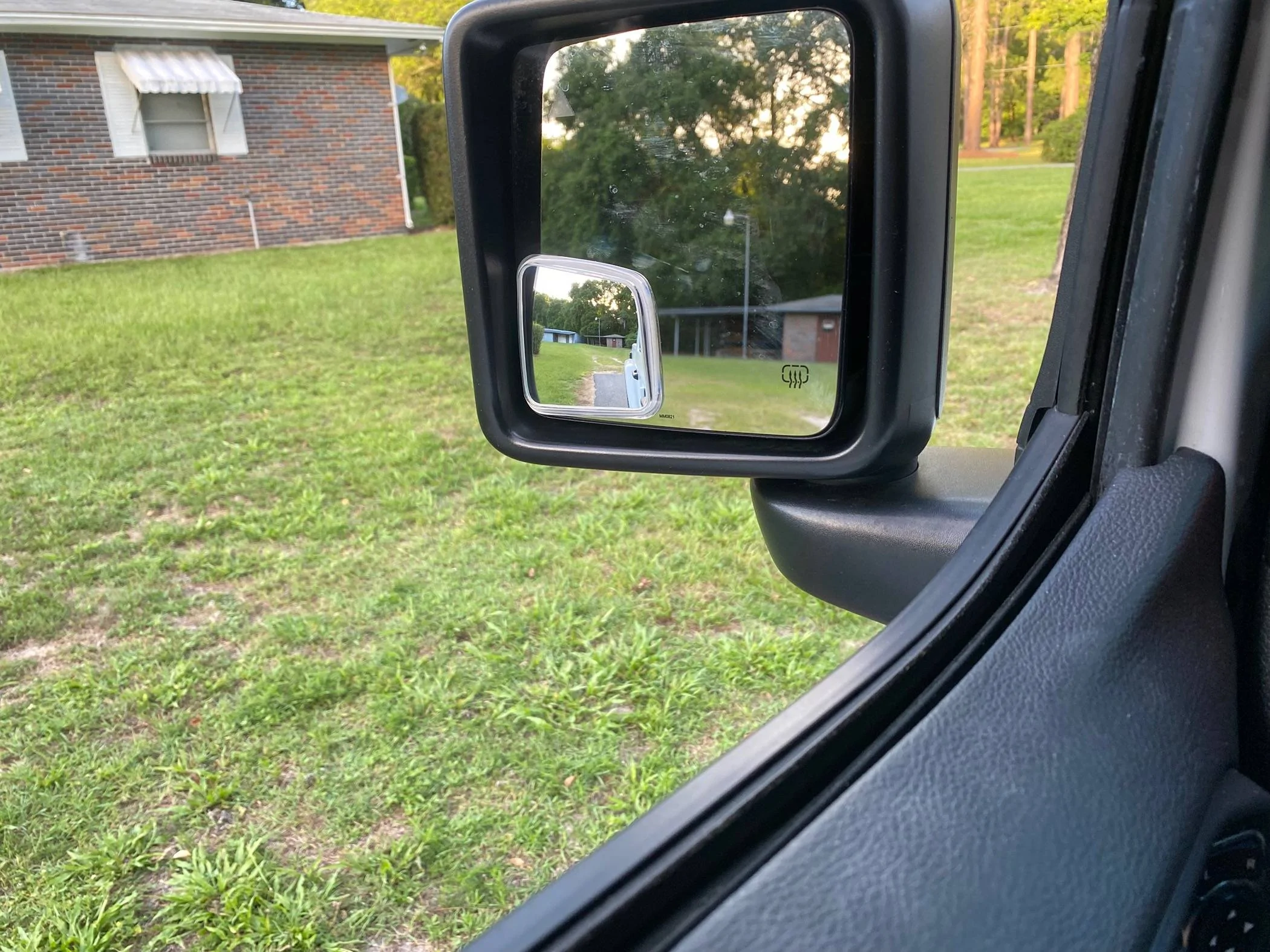 Jeep Gladiator Custom Blind Spot Mirrors For Gladiator Towing IMG_2907