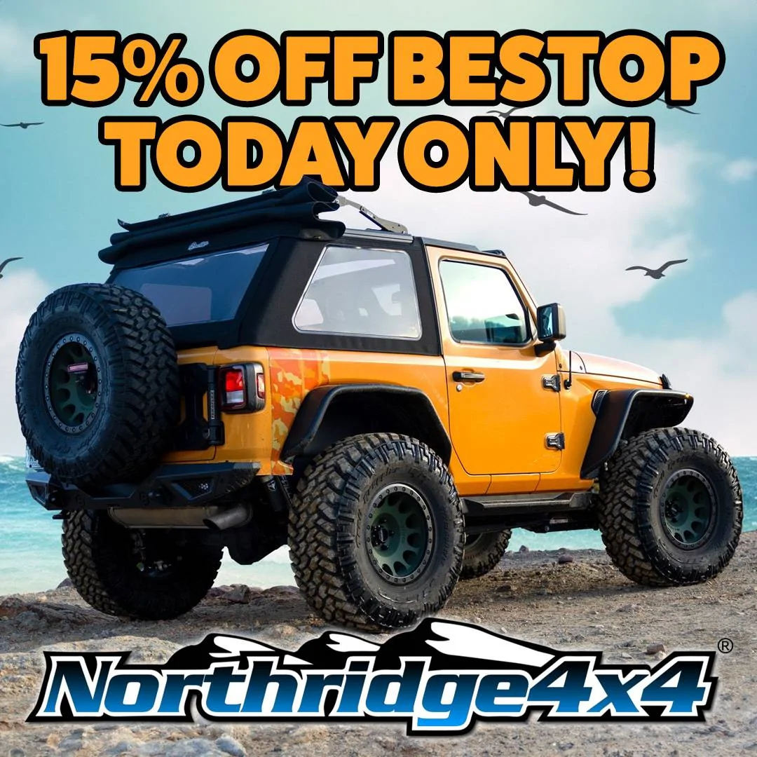 Jeep Gladiator 15% OFF BESTOP FRDAY 6-21-24 ONLY! social_Besto