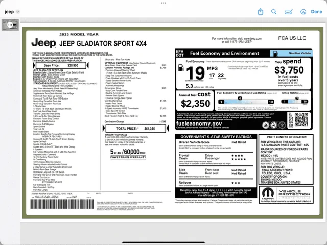 Jeep Gladiator Adding SiriusXm IMG_0313