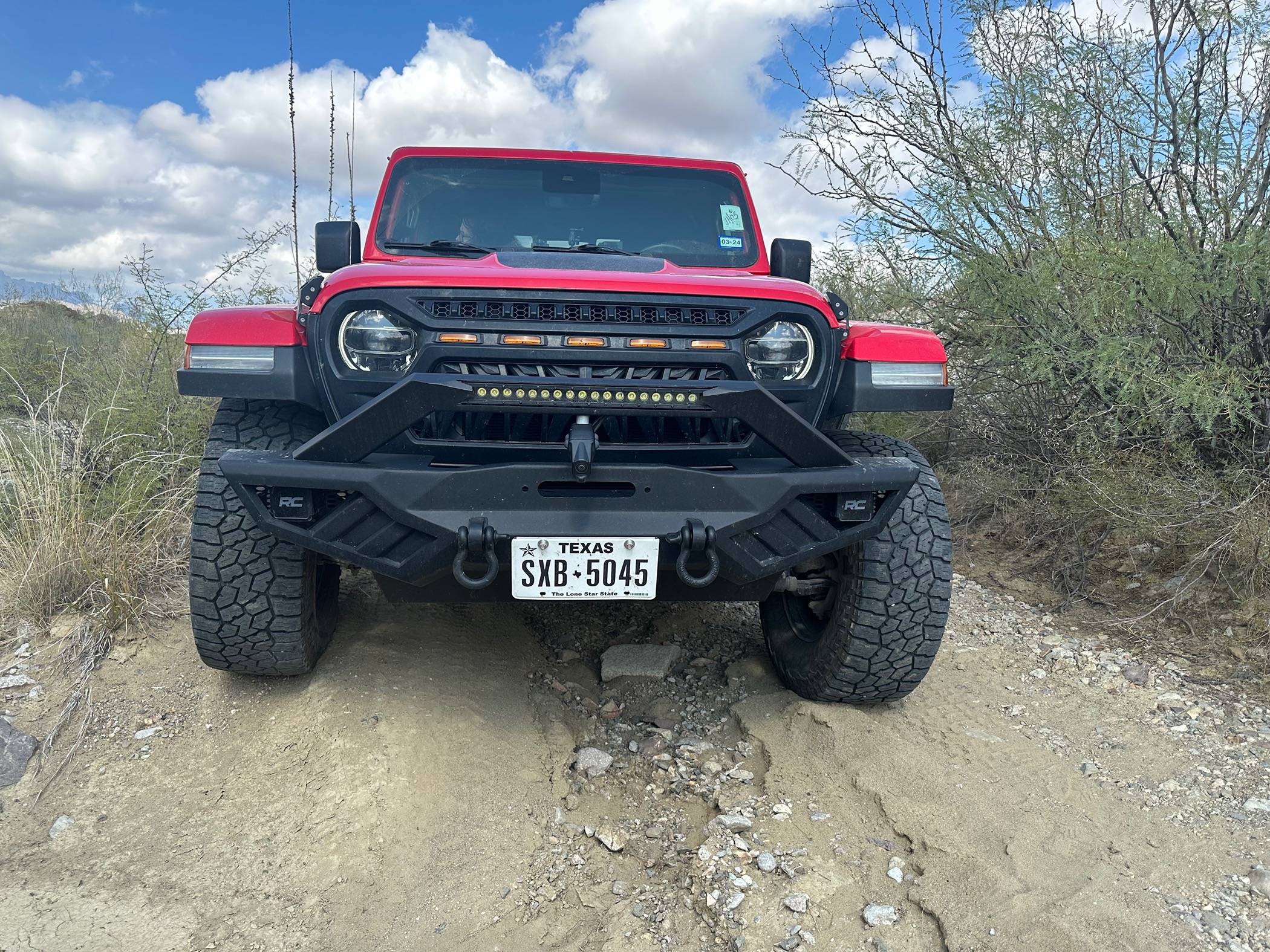 Jeep Gladiator Front Trail Camera Relocation IMG_0547